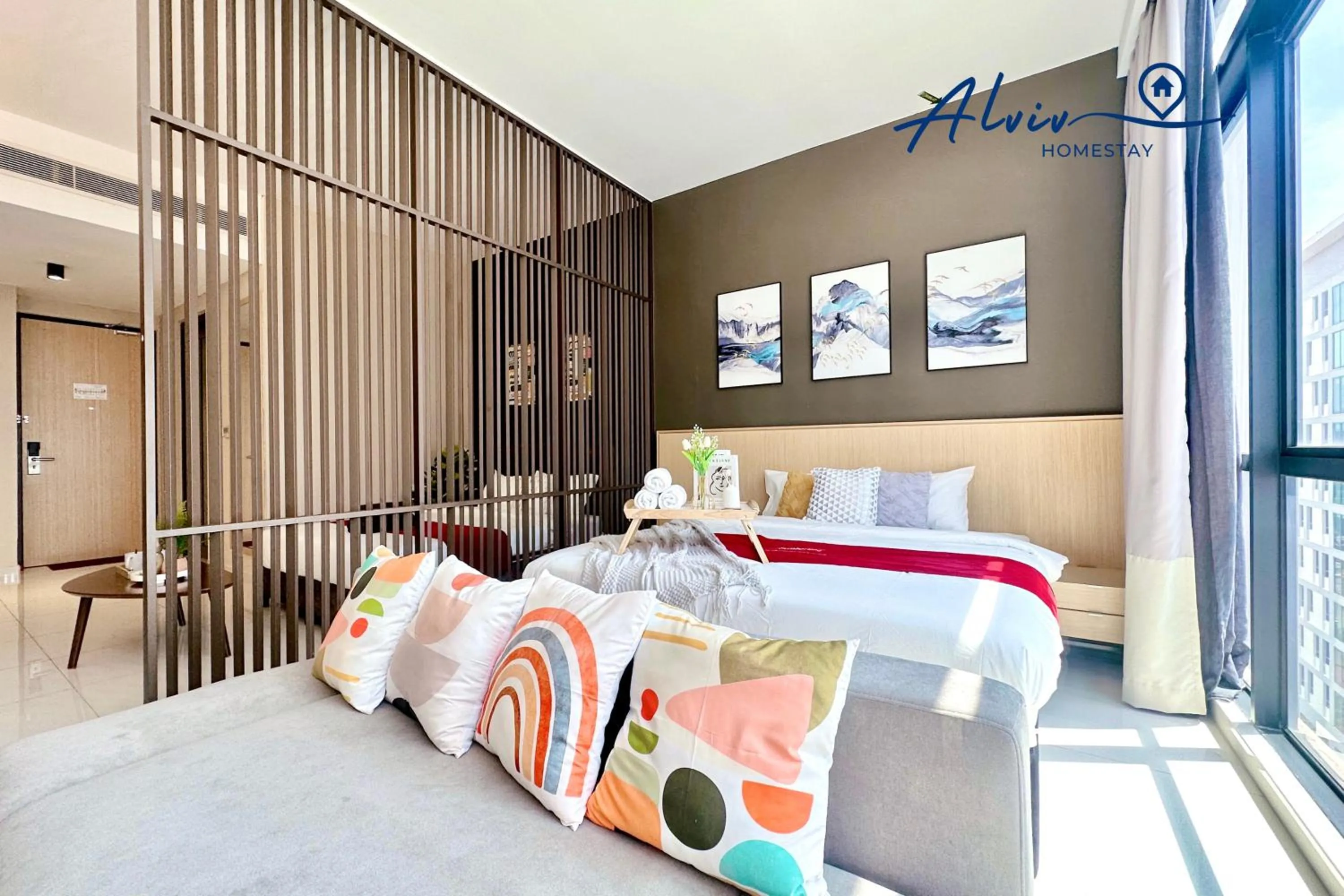 Photo of the whole room, Bed in Alviv 99 Suites I Family Suite I 4-7 pax I 5minsMelakaCruise I JonkerSt