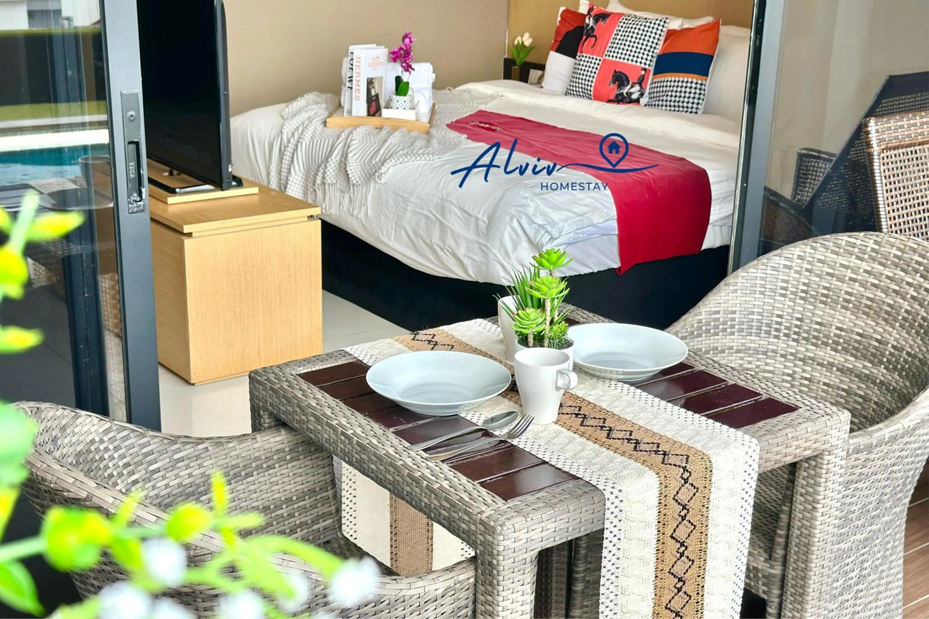 Seating area, Bed in Alviv 99 Suites I Family Suite I 4-7 pax I 5minsMelakaCruise I JonkerSt