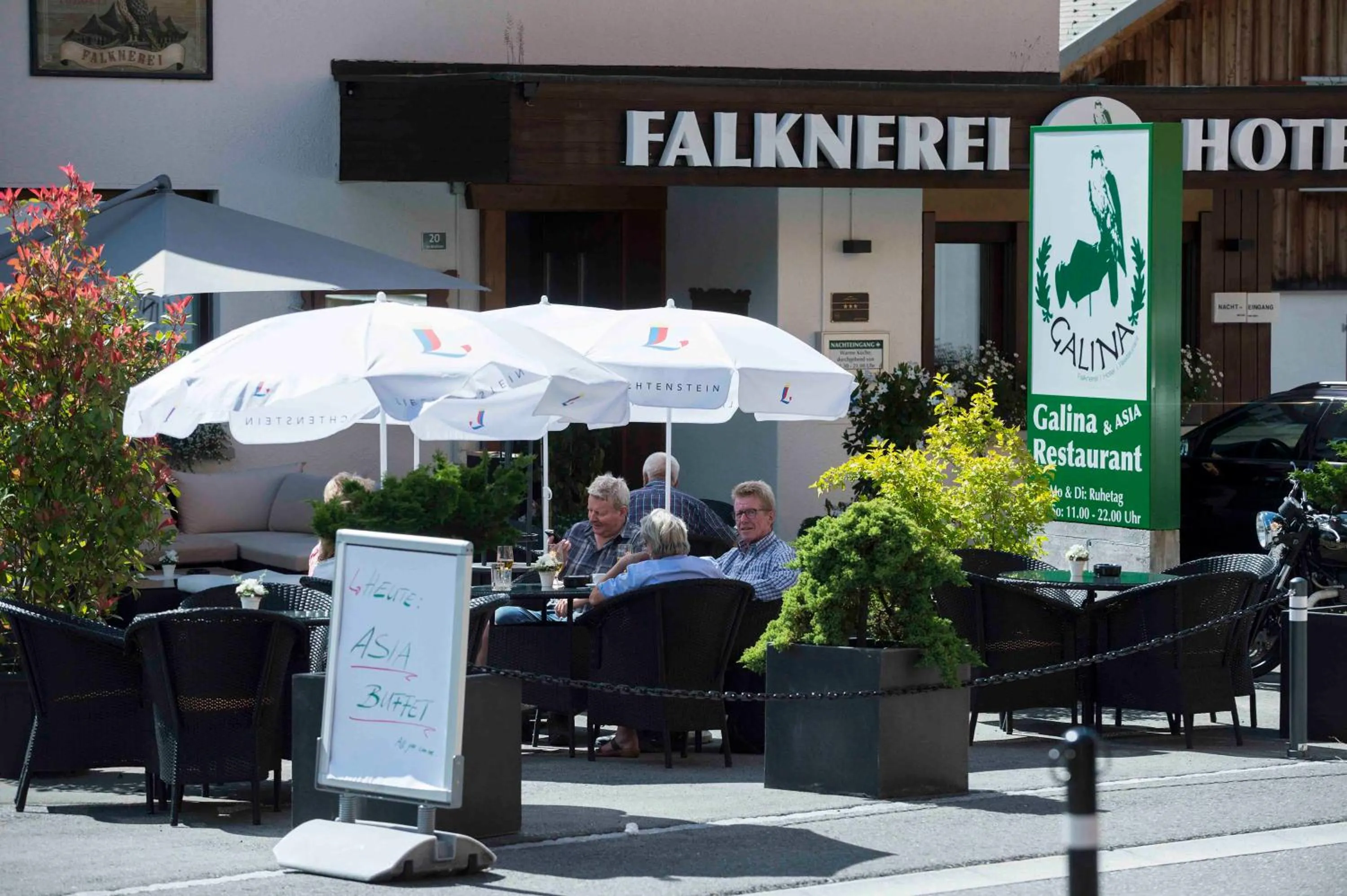 Property building in Hotel Falknerei Galina