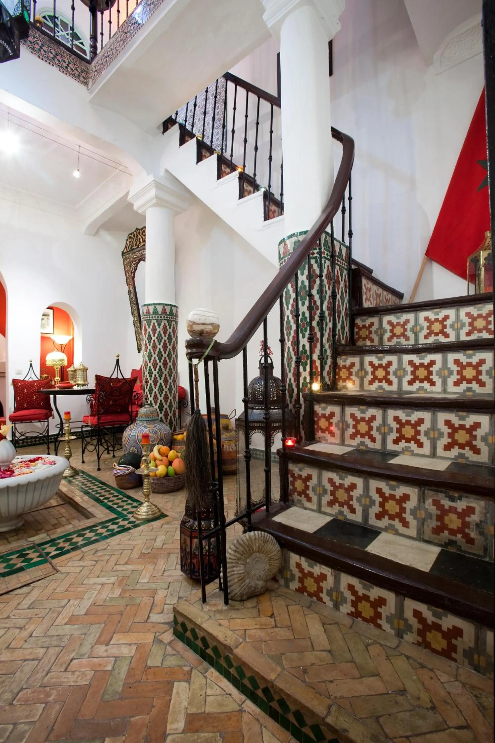 Lobby or reception in Dar Sultan