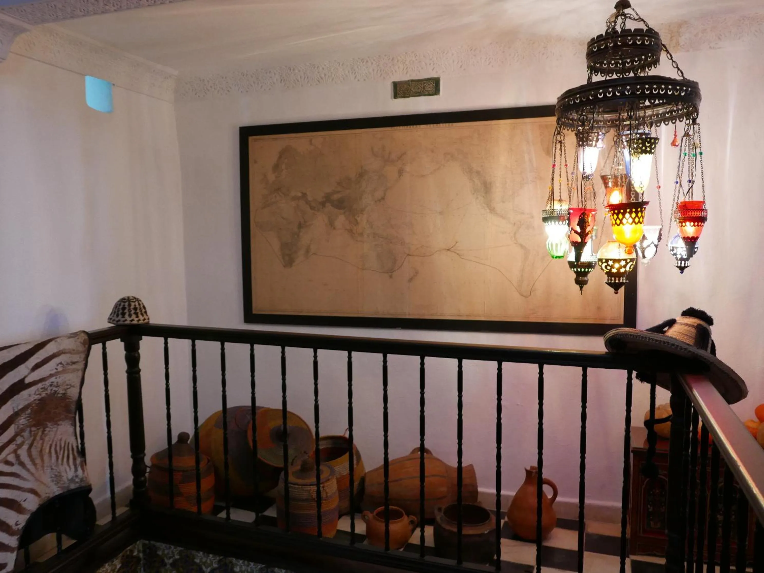 Decorative detail in Dar Sultan