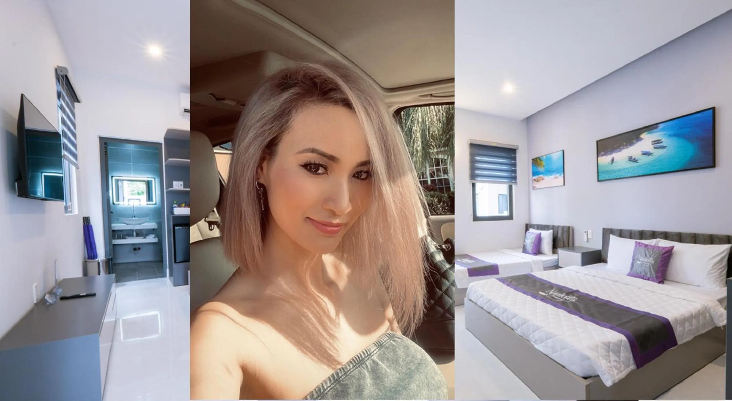 Photo of the whole room, Bed in NatalieLe's Homestay