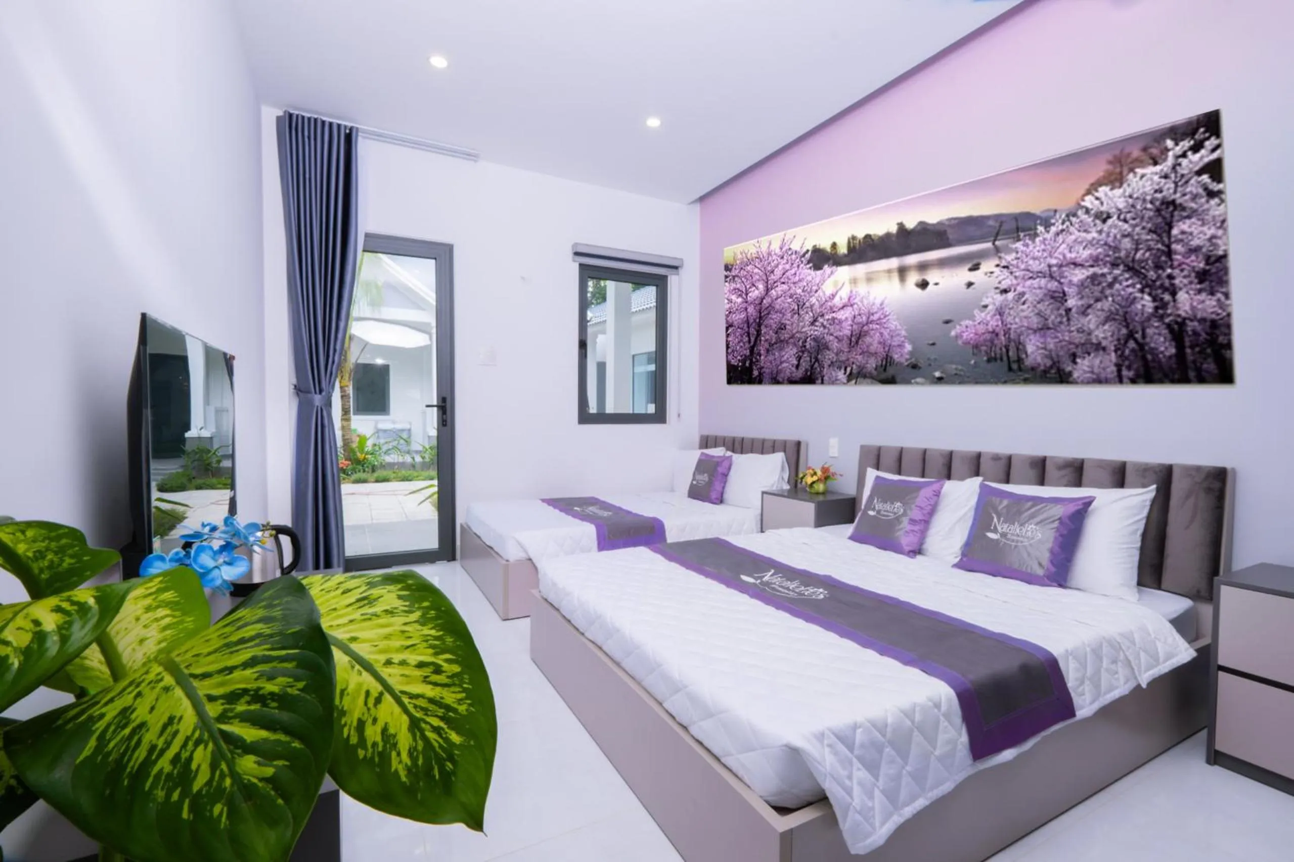 Bed in NatalieLe's Homestay