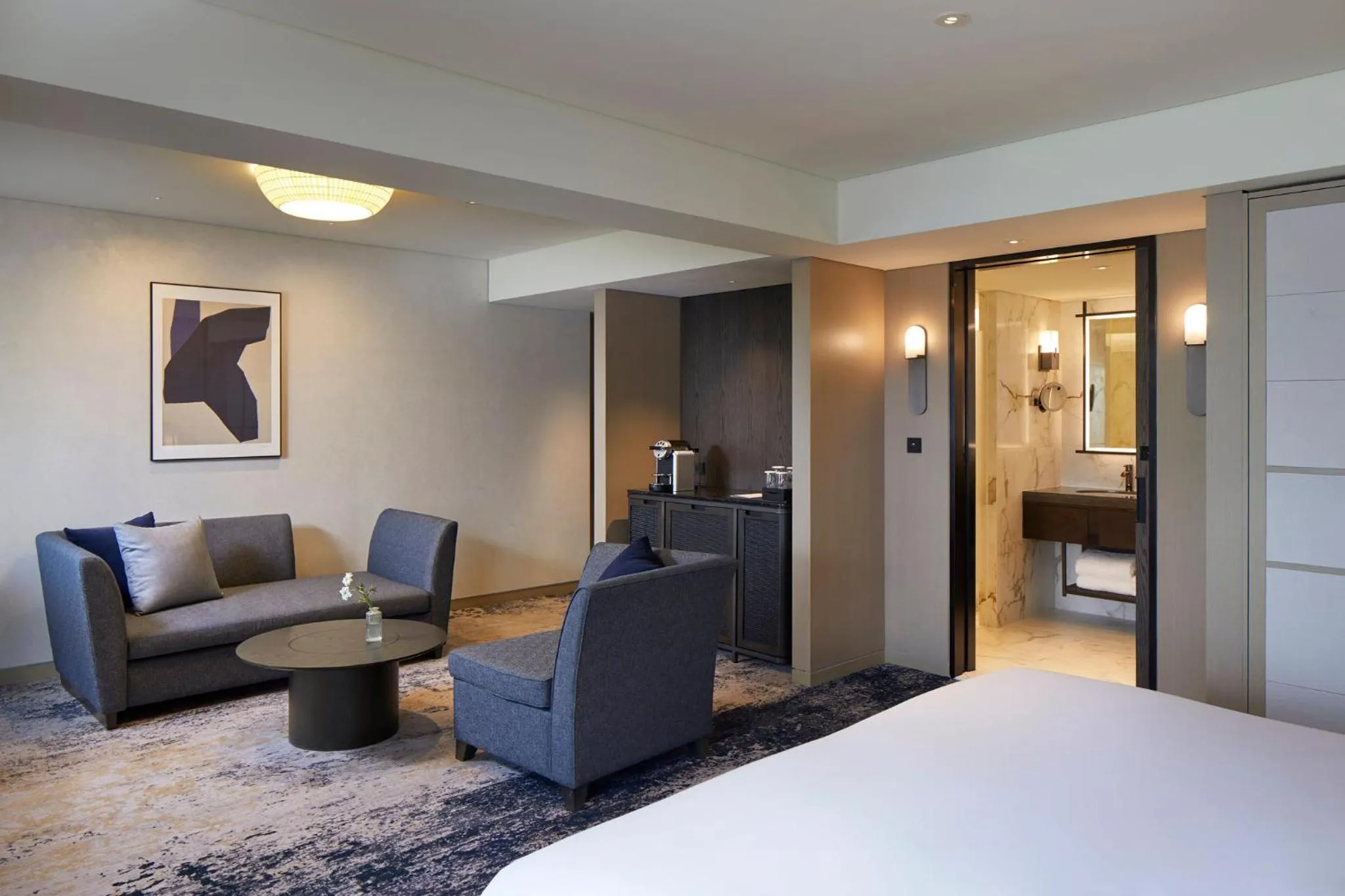 Bedroom, Bed in Grand InterContinental Seoul Parnas by IHG