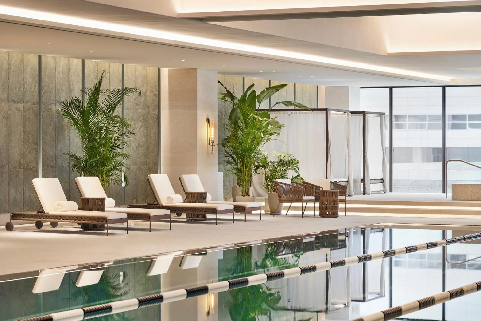 Swimming pool in Grand InterContinental Seoul Parnas by IHG