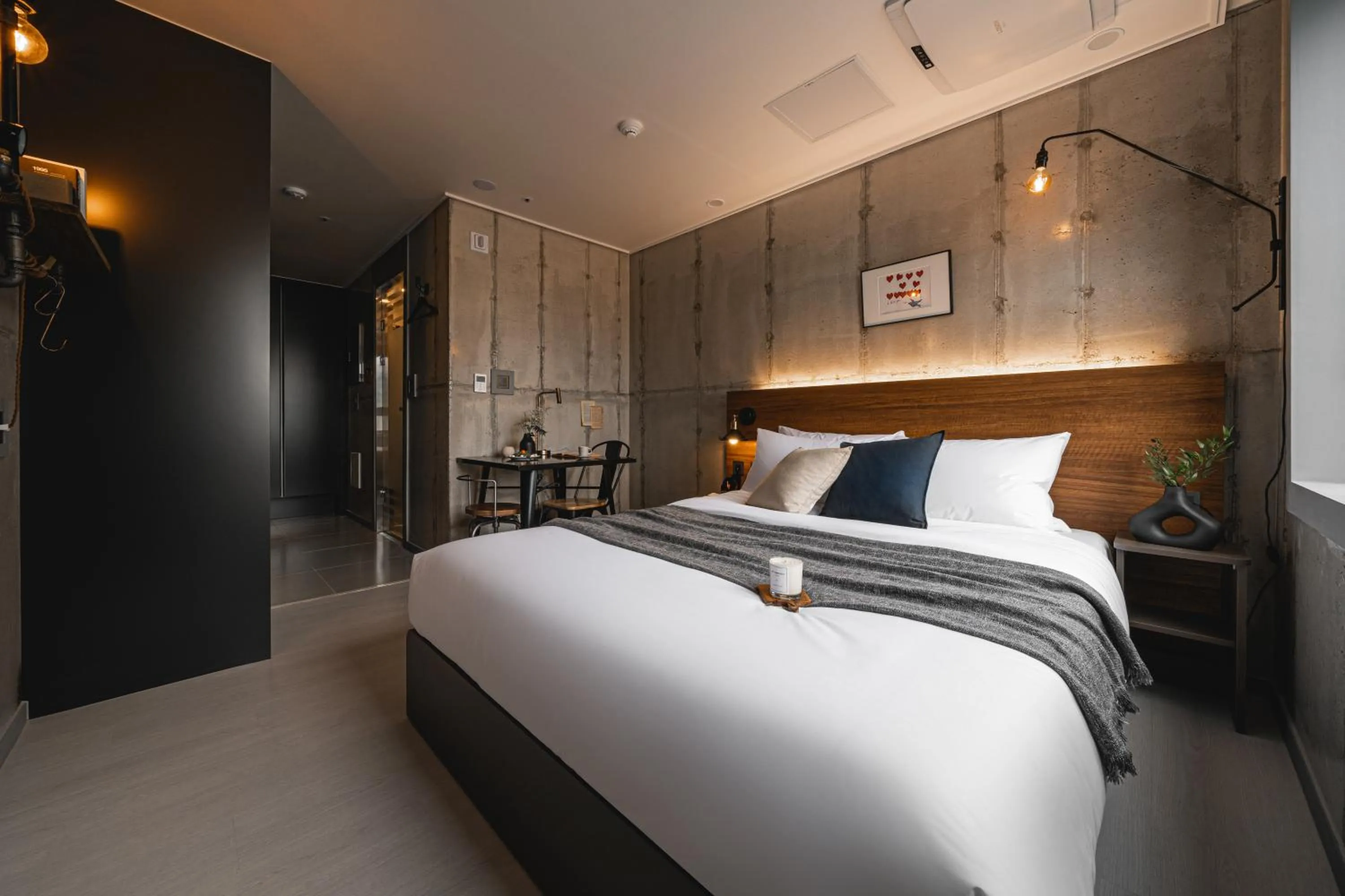 Bedroom, Bed in Urbanstay Boutique Nampo BIFF