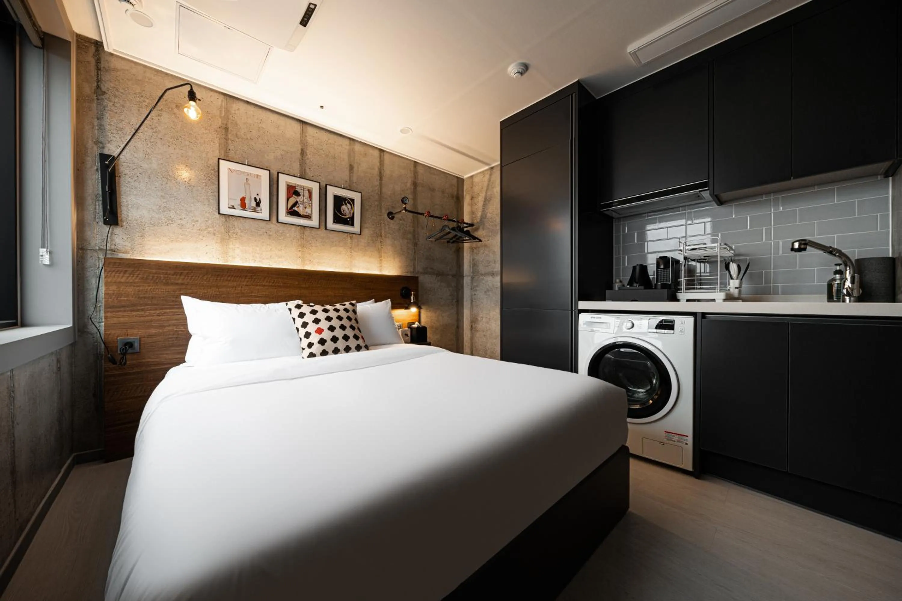 Bed in Urbanstay Boutique Nampo BIFF