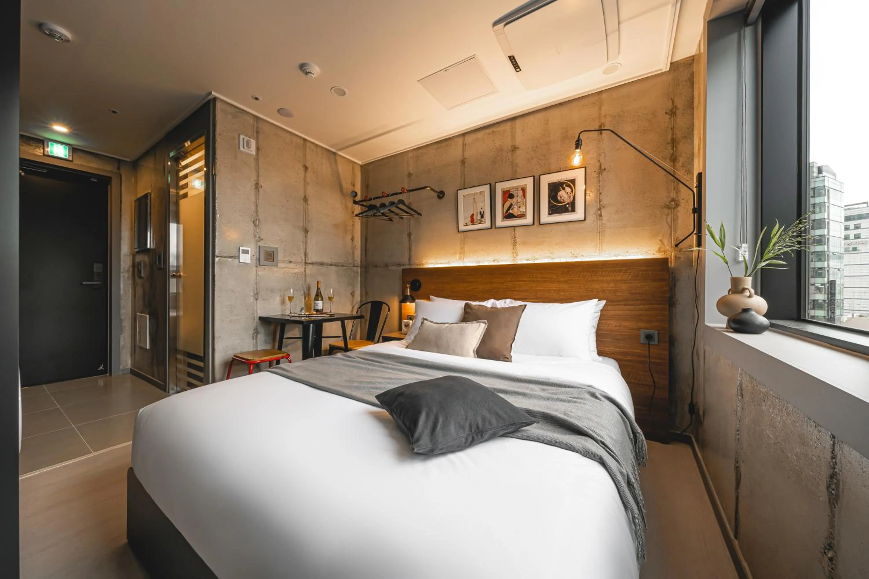 Bed in Urbanstay Boutique Nampo BIFF