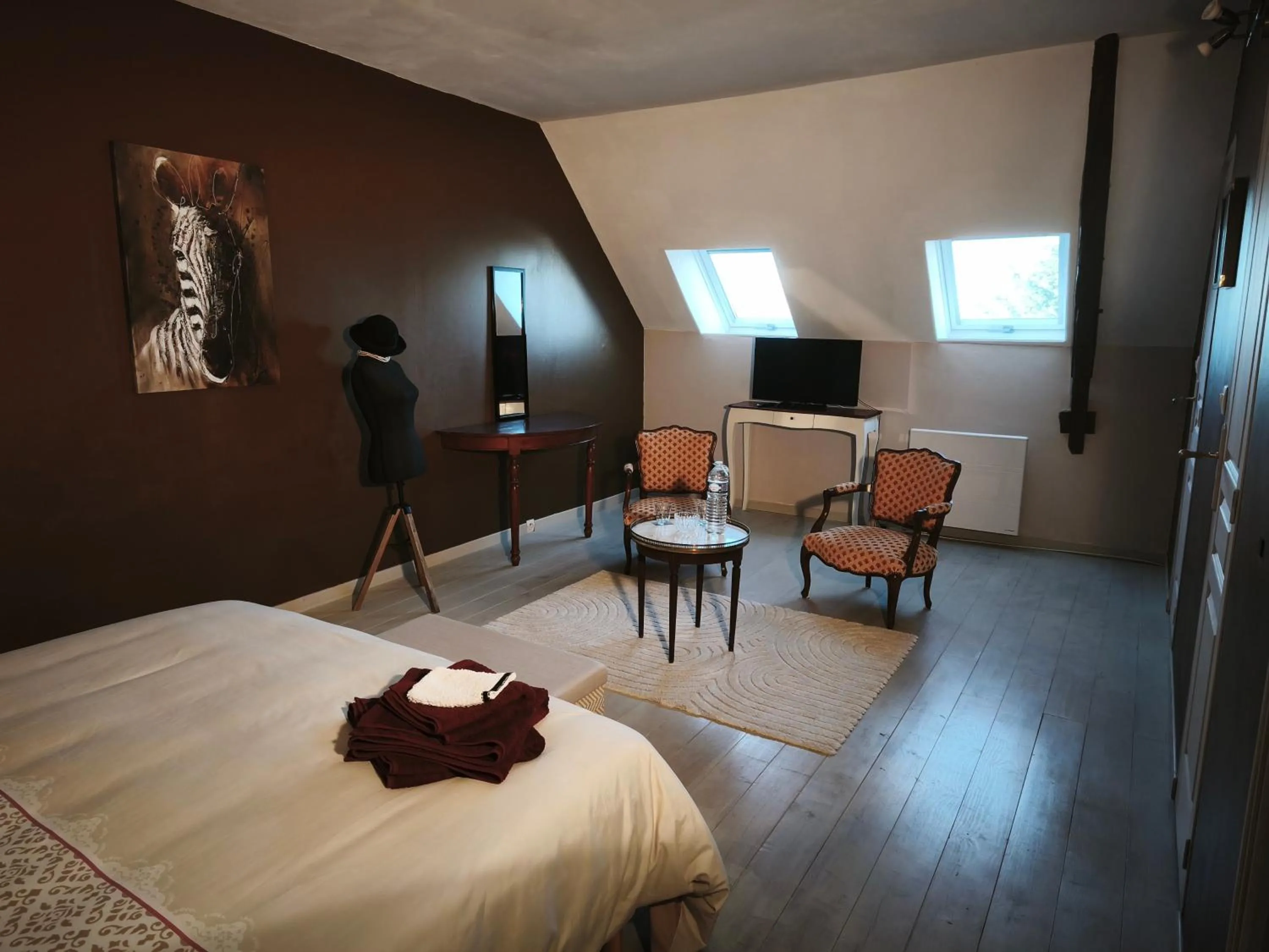 Bed in La Fée des Greves