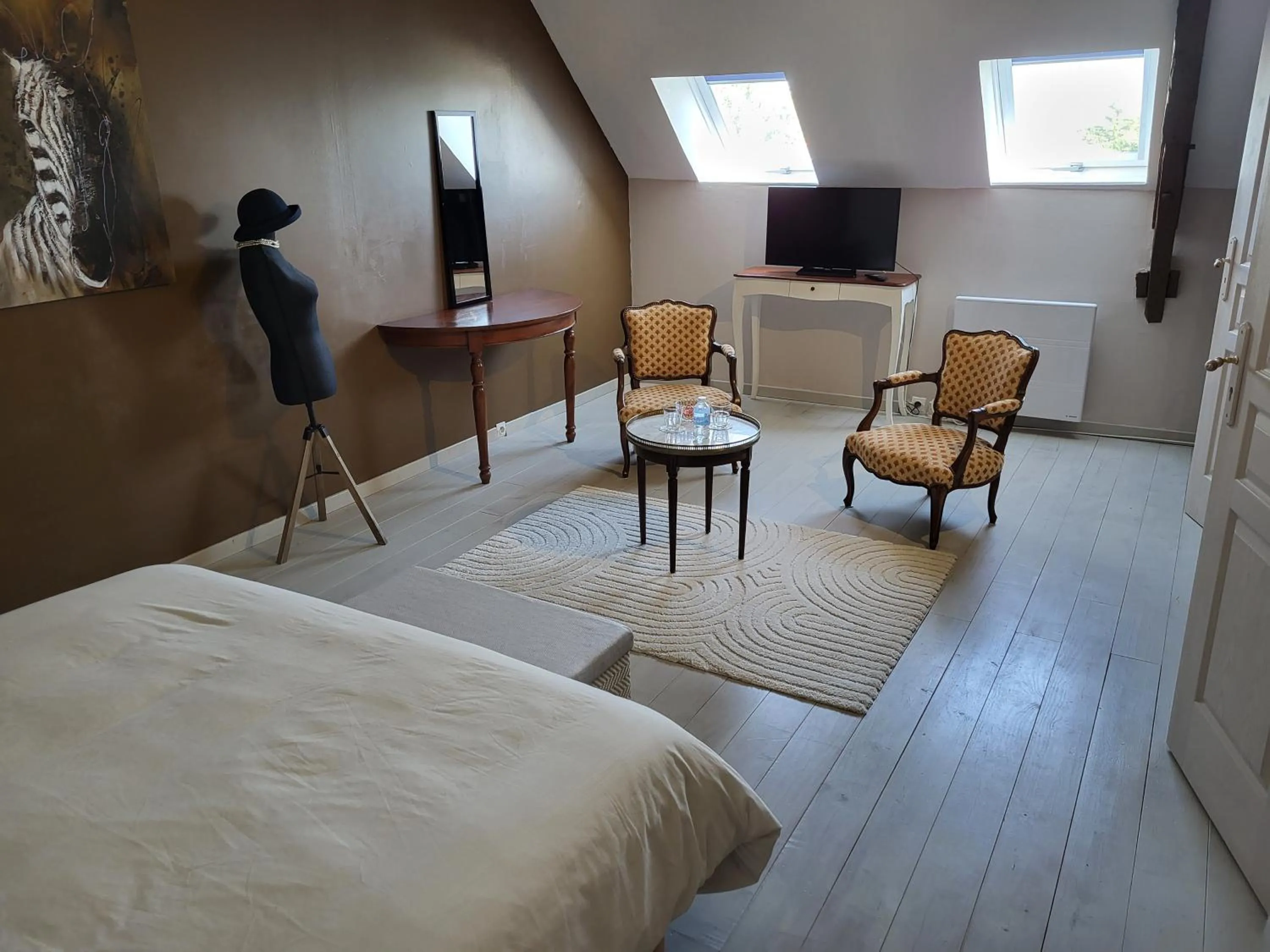 Bed in La Fée des Greves