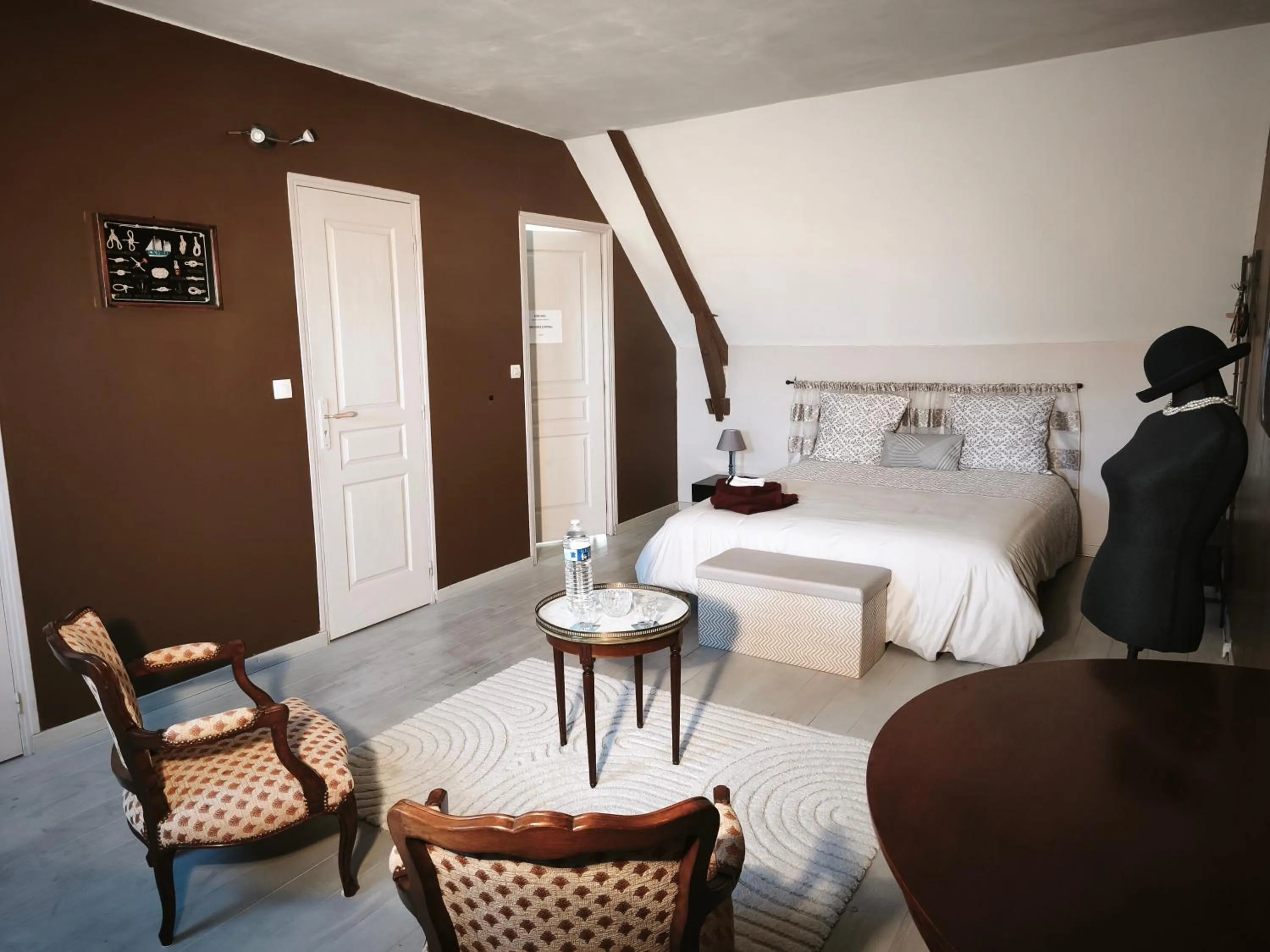 Bed in La Fée des Greves