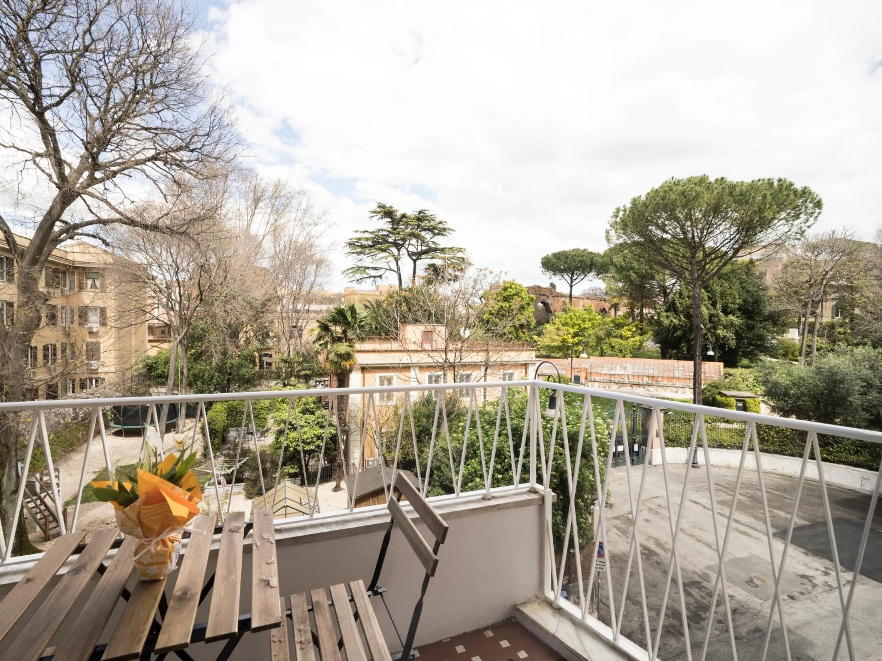 View (from property/room) in Savoia Rooms Roma