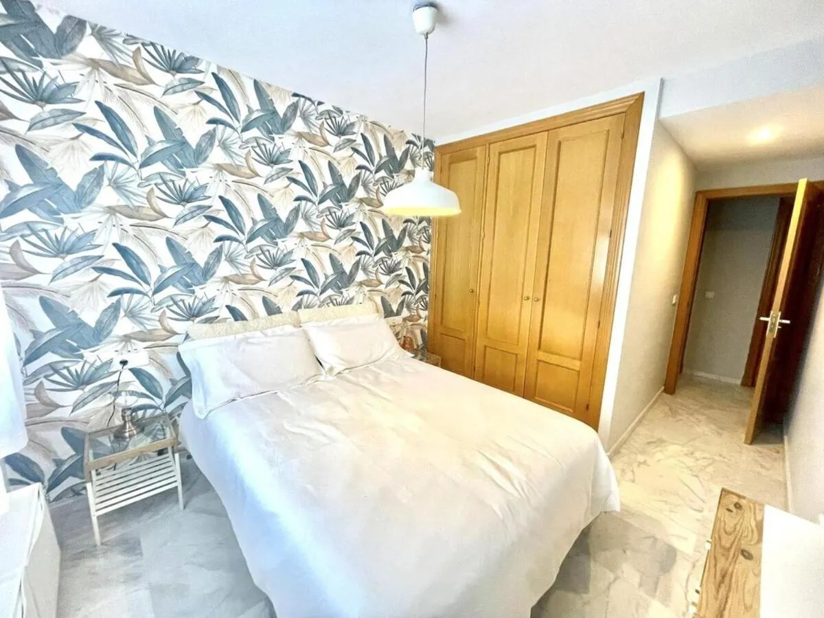 Bedroom, Bed in Calu Homes Duplex cerca playa de Huelin