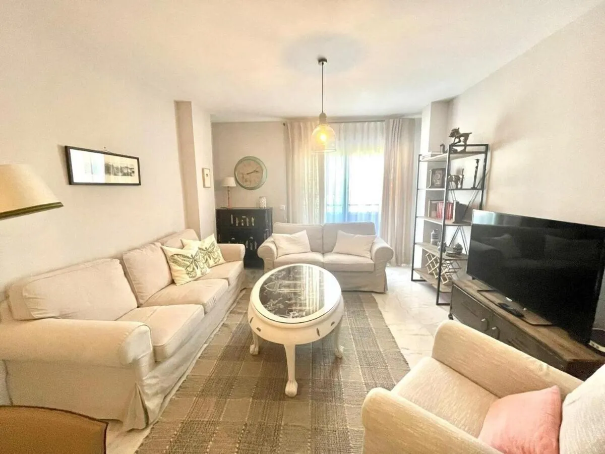 Living room in Calu Homes Duplex cerca playa de Huelin