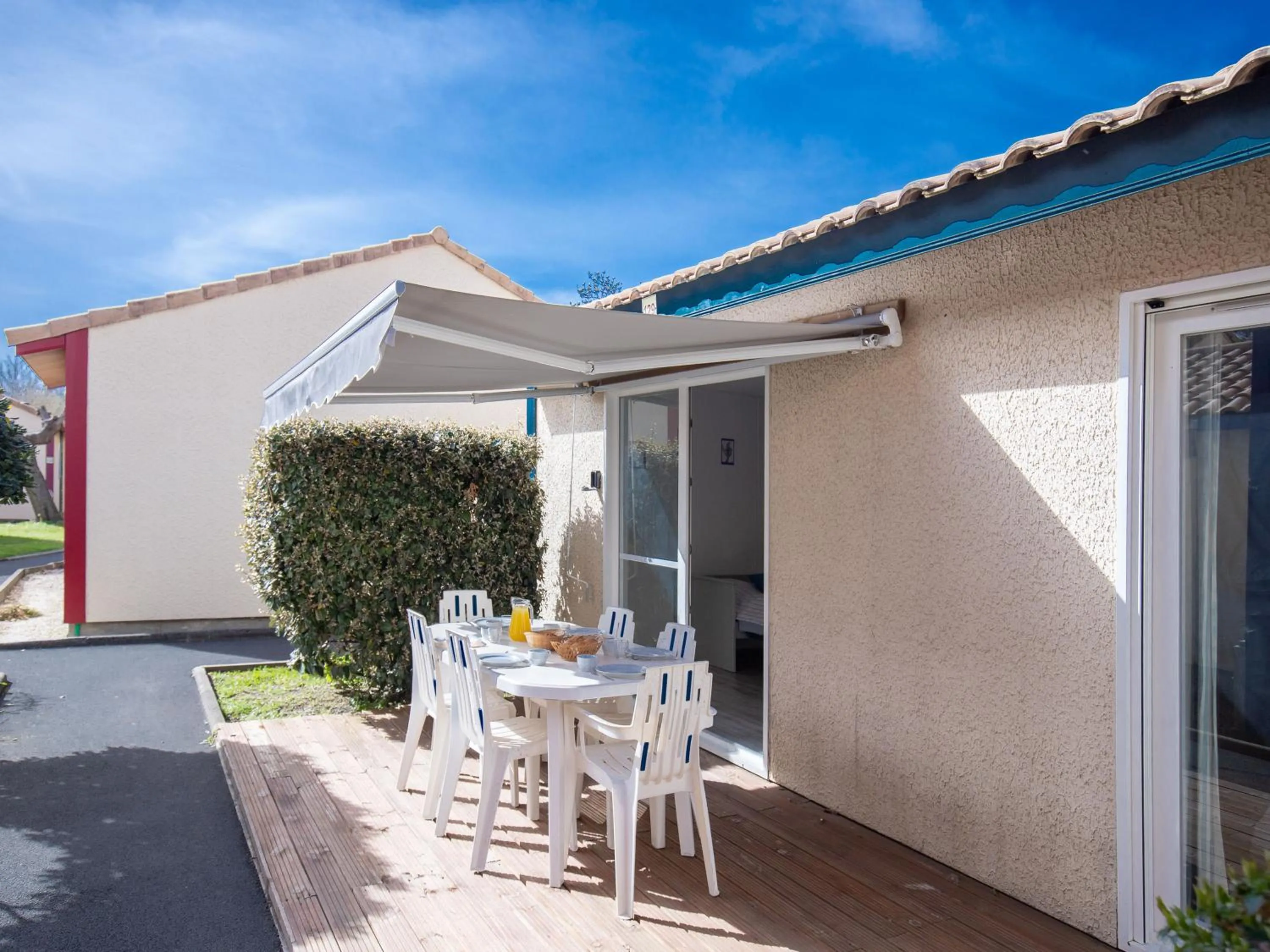 Patio in Vacancéole - les villas du lac