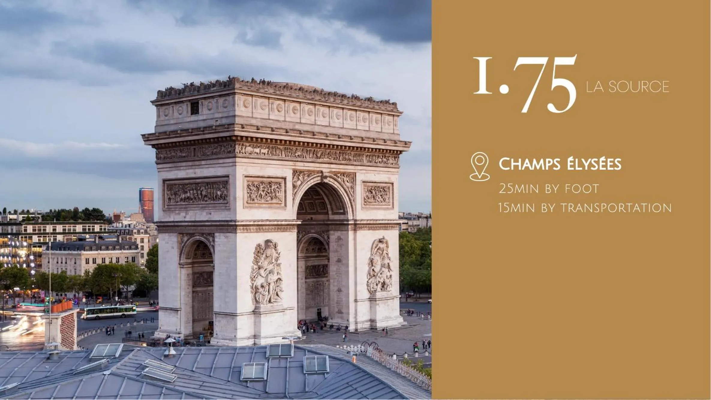 Neighbourhood in 1.75 Paris La Source