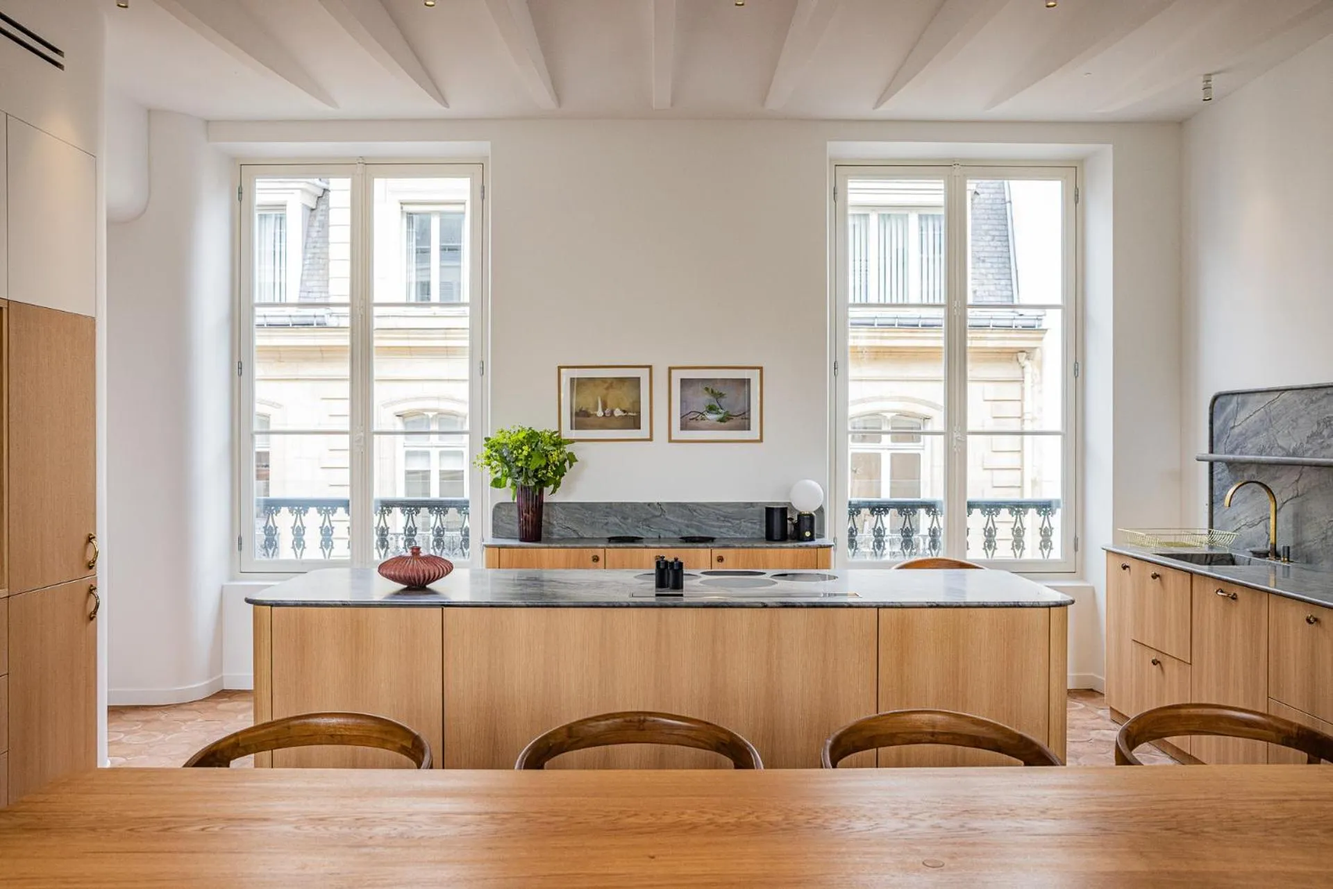 Kitchen or kitchenette in 1.75 Paris La Source