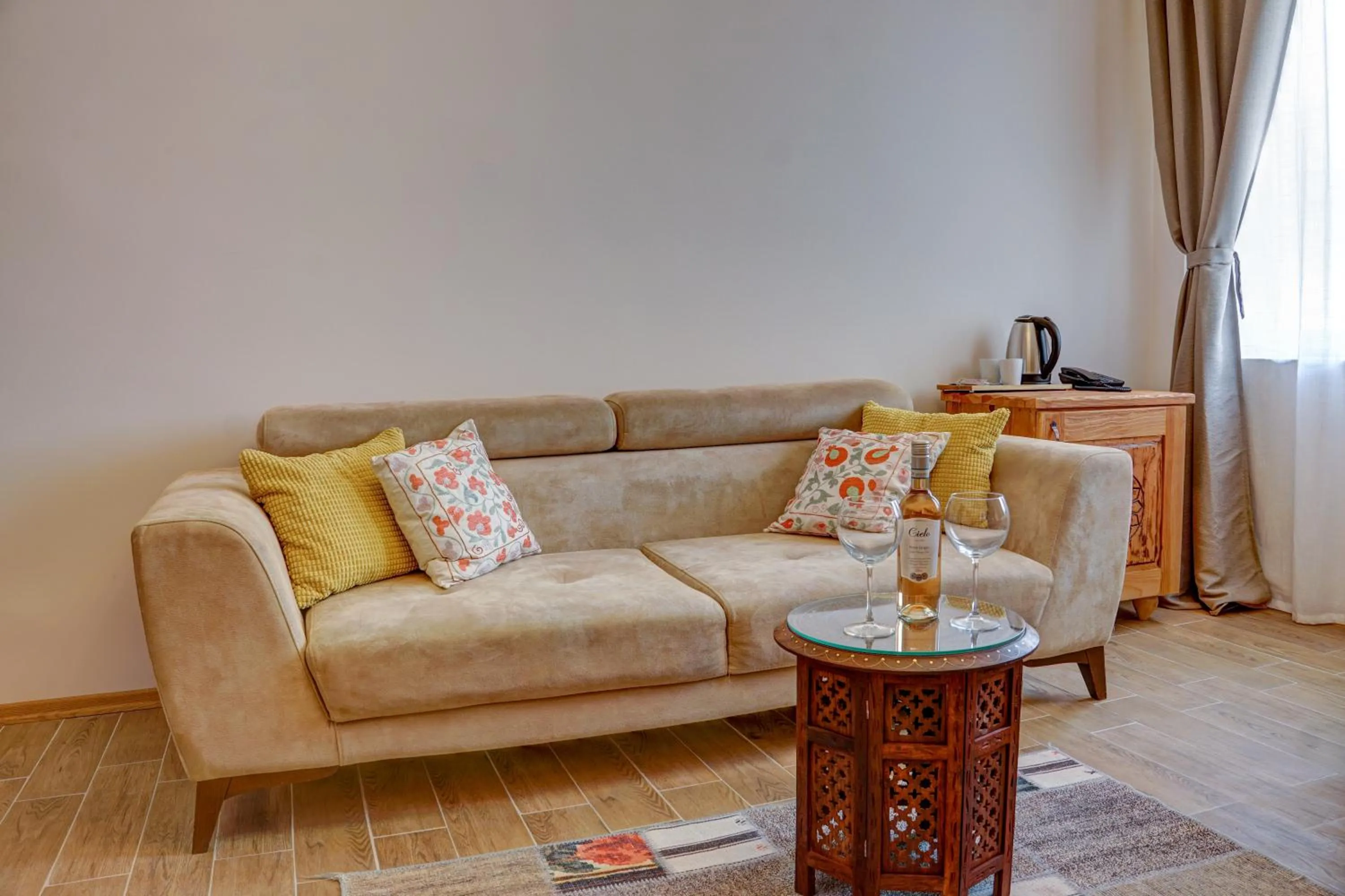 Seating area in IVY Cappadocia