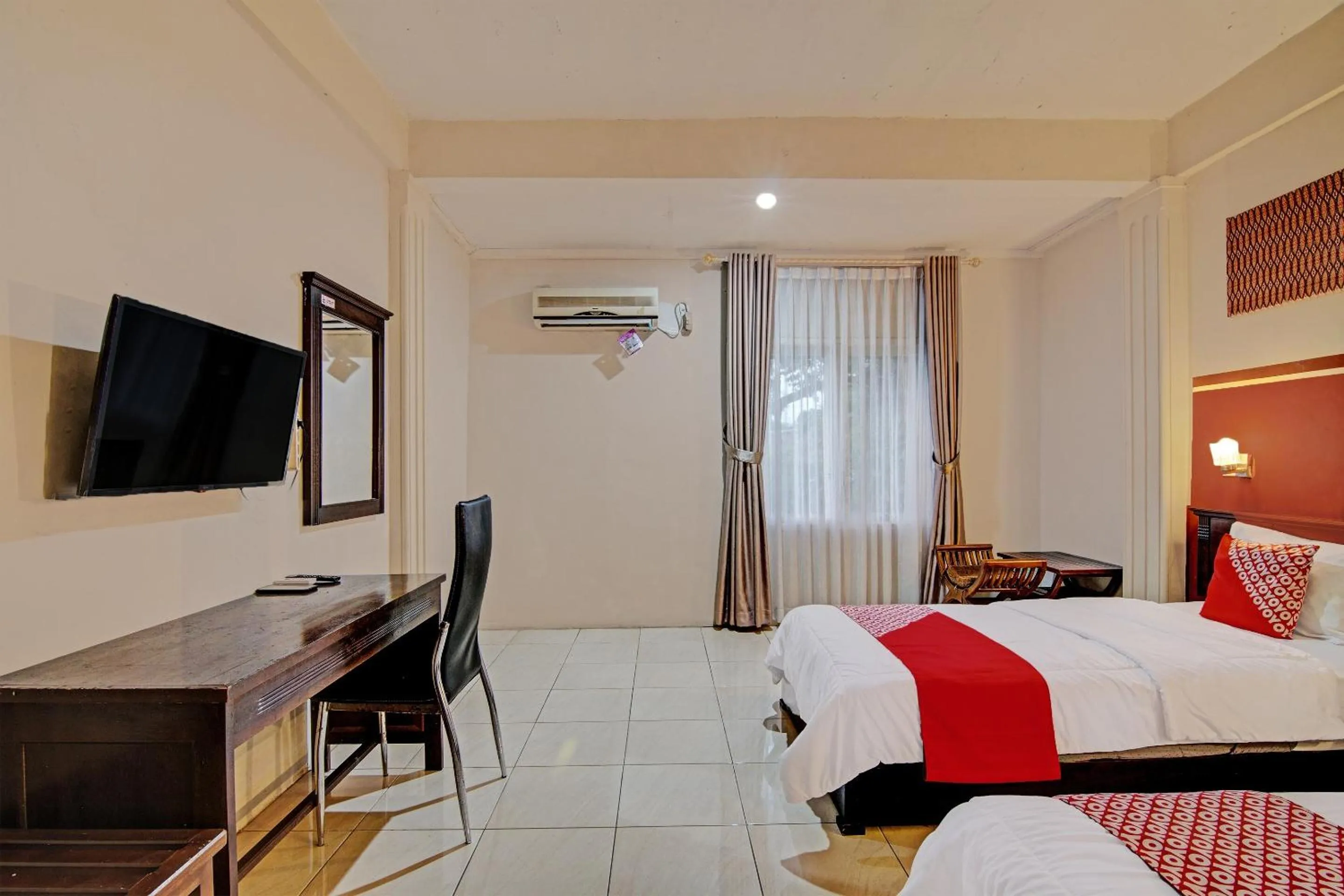 Bedroom, Bed in Hotel O Penginapan Rokan Permai Syariah