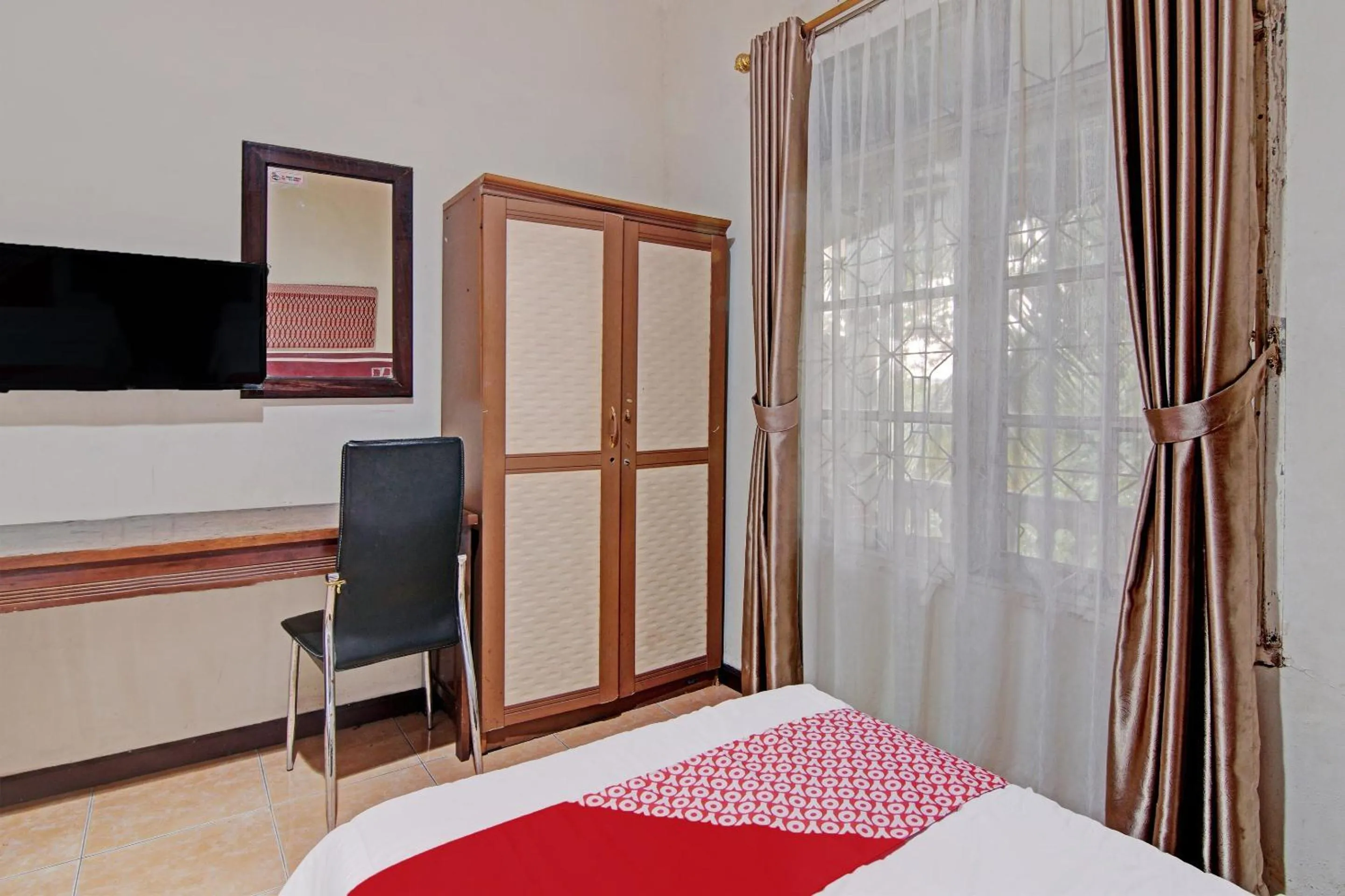 Bedroom, Bed in Hotel O Penginapan Rokan Permai Syariah