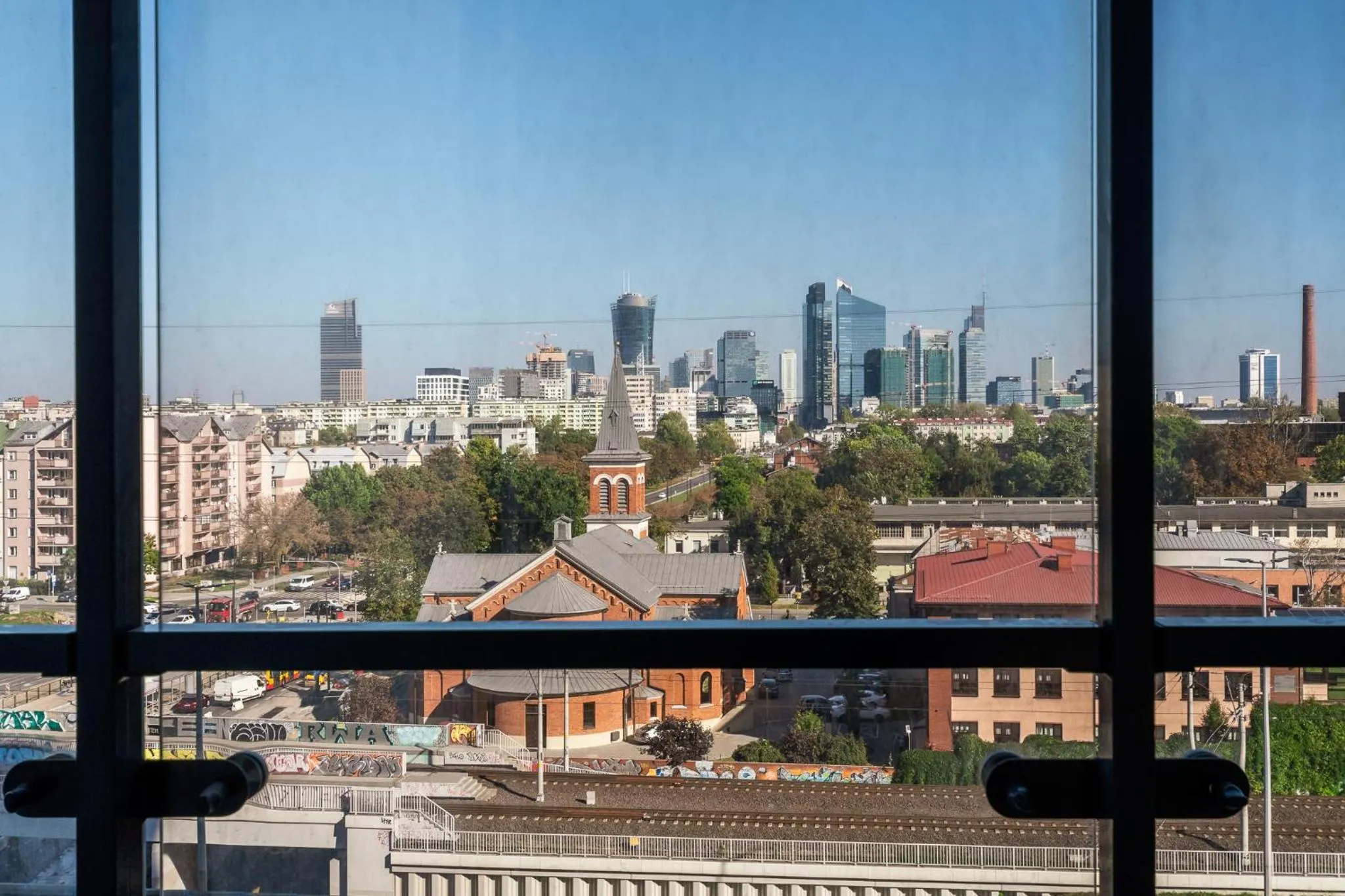 View (from property/room) in Warsview Apartments