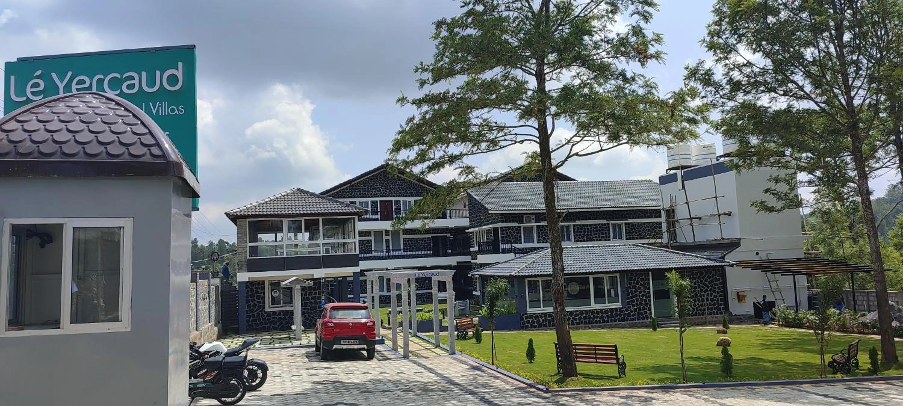 Natural landscape in Le Yercaud