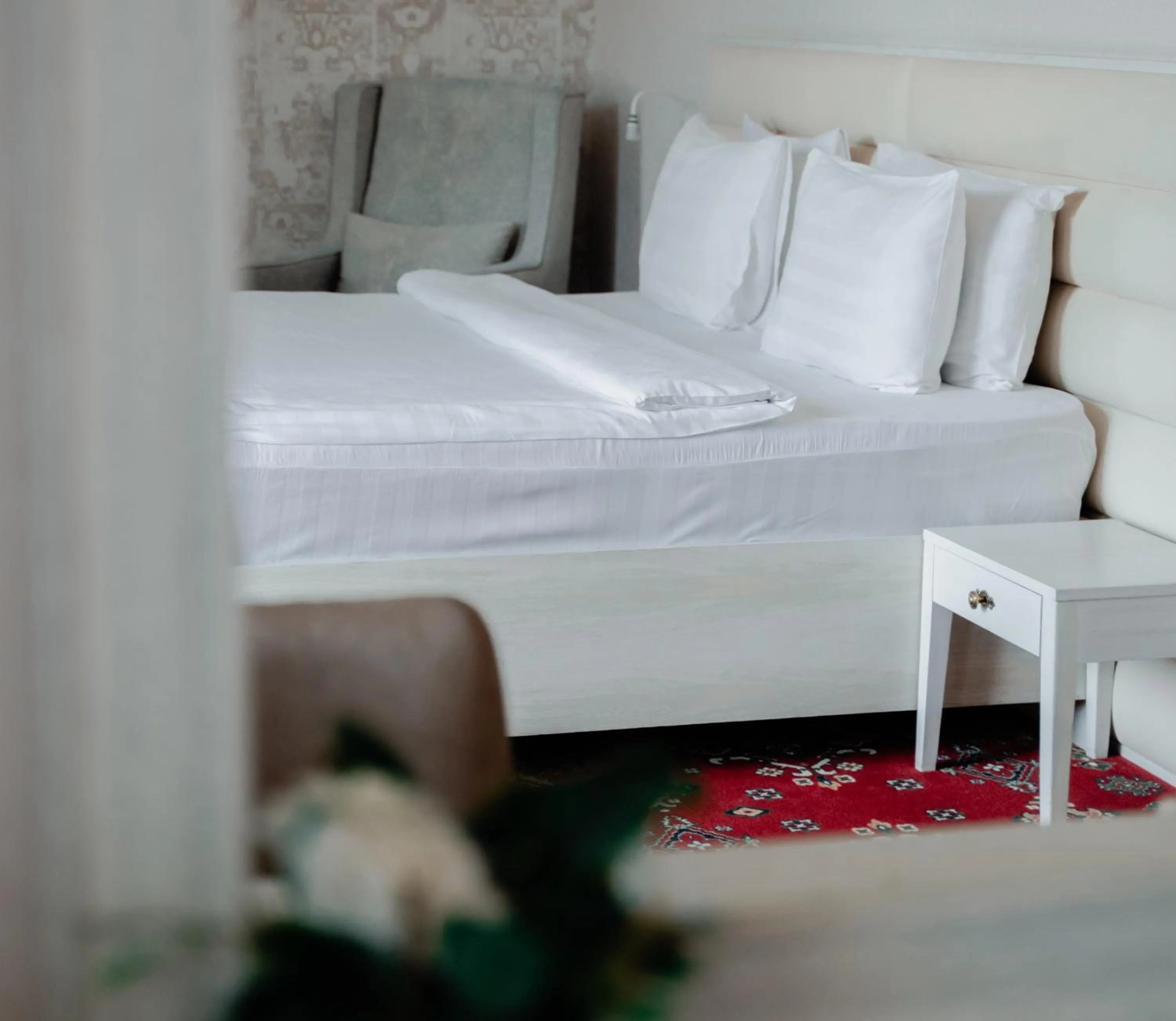 Bed in Sota Metekhi Hotel Tbilisi