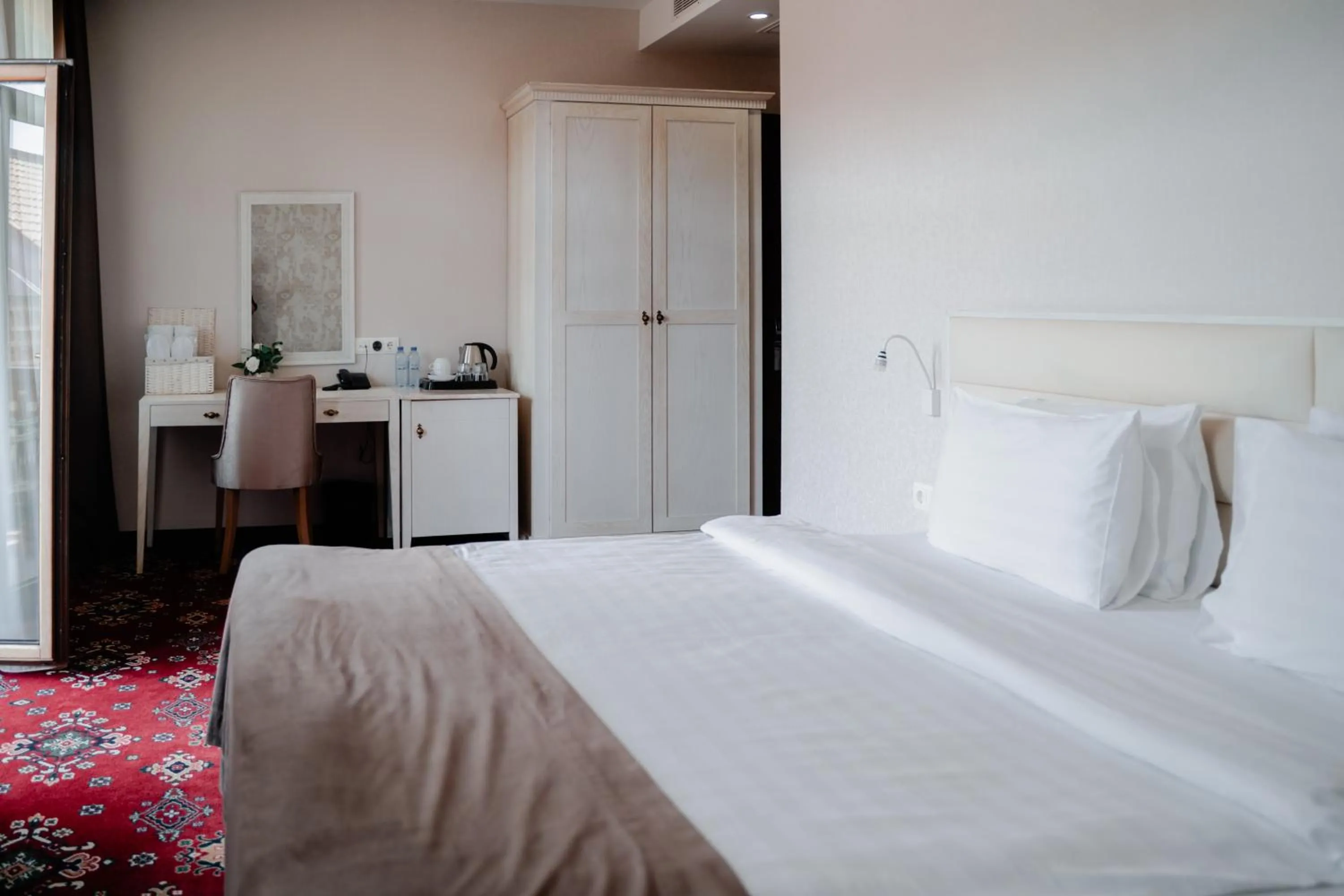 Bed in Sota Metekhi Hotel Tbilisi