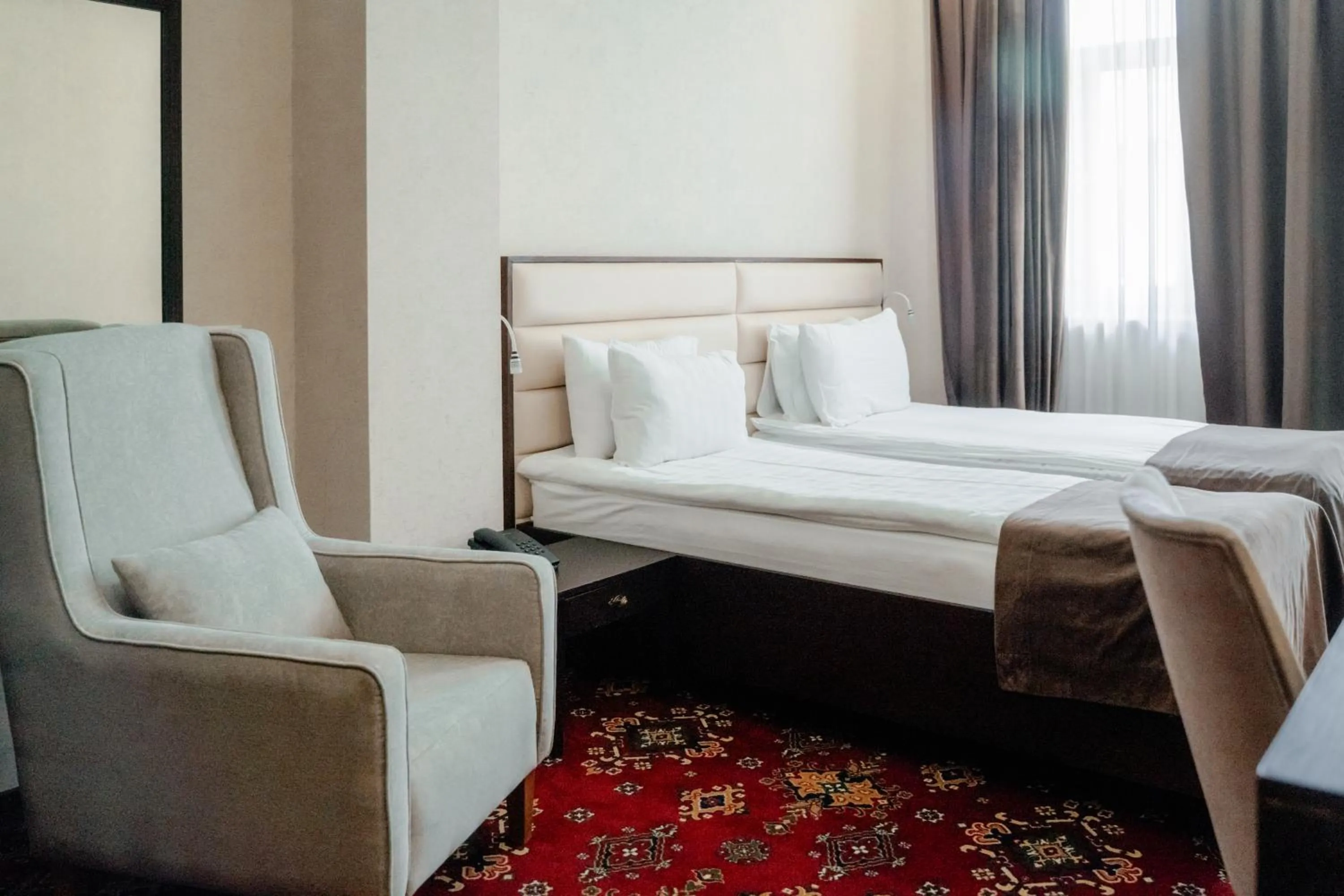 Bed in Sota Metekhi Hotel Tbilisi