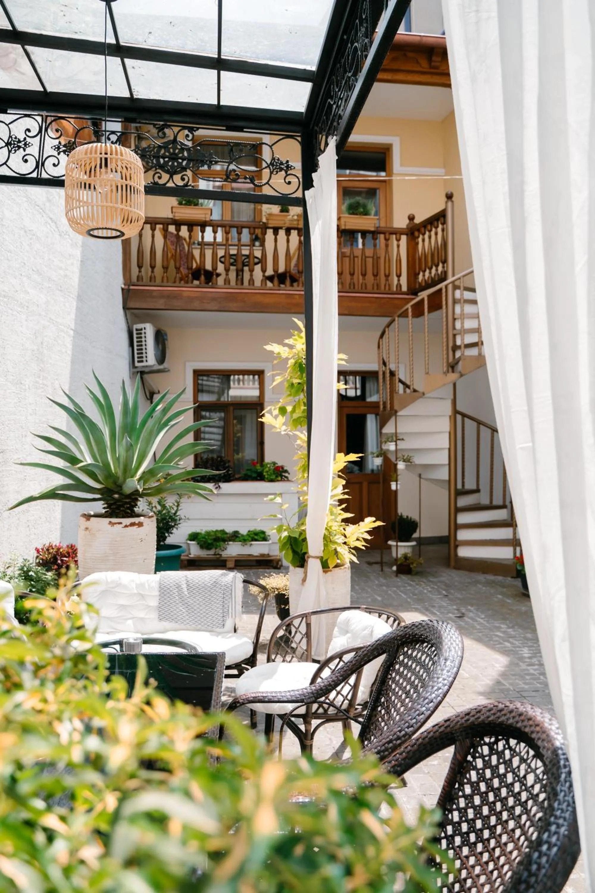 Property building in Sota Metekhi Hotel Tbilisi