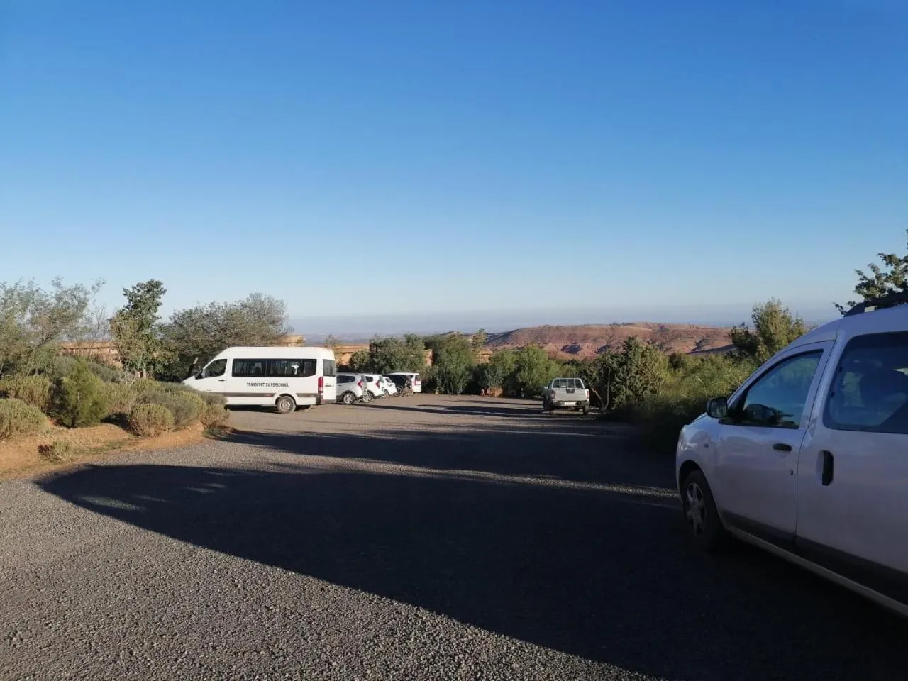 Parking in Terres d'Amanar