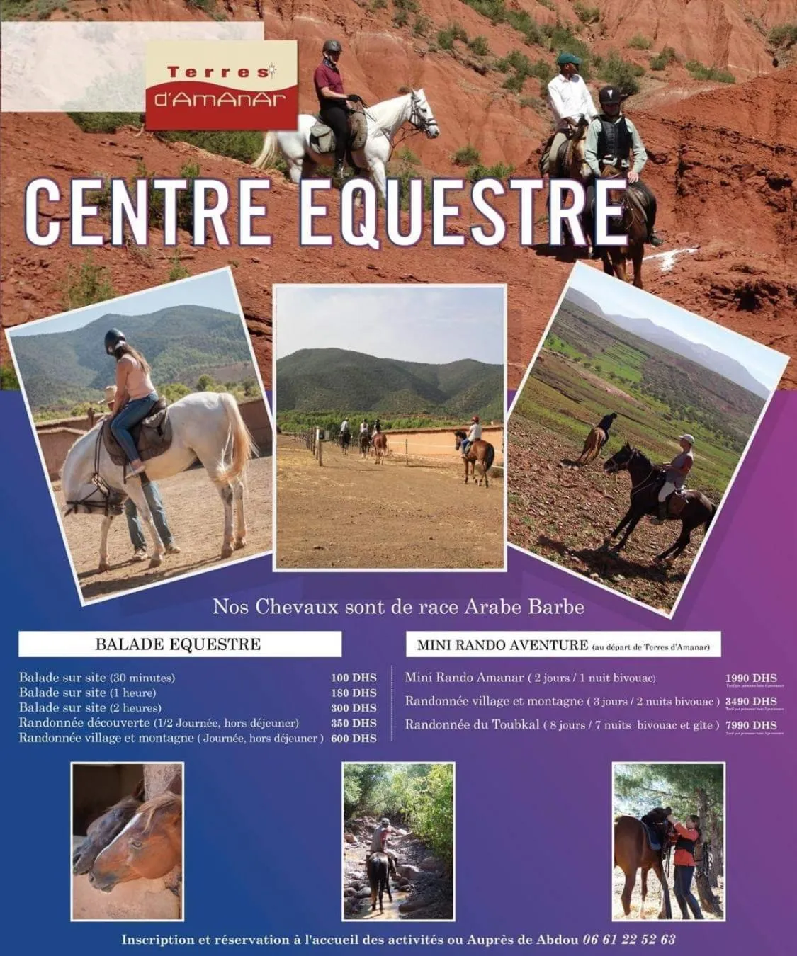 Activities in Terres d'Amanar