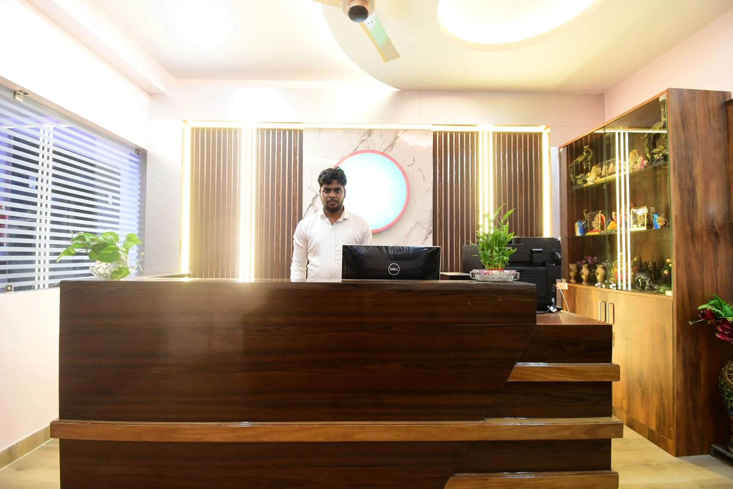 Lobby or reception in HOTEL SUSHREE INTERNATIONAL