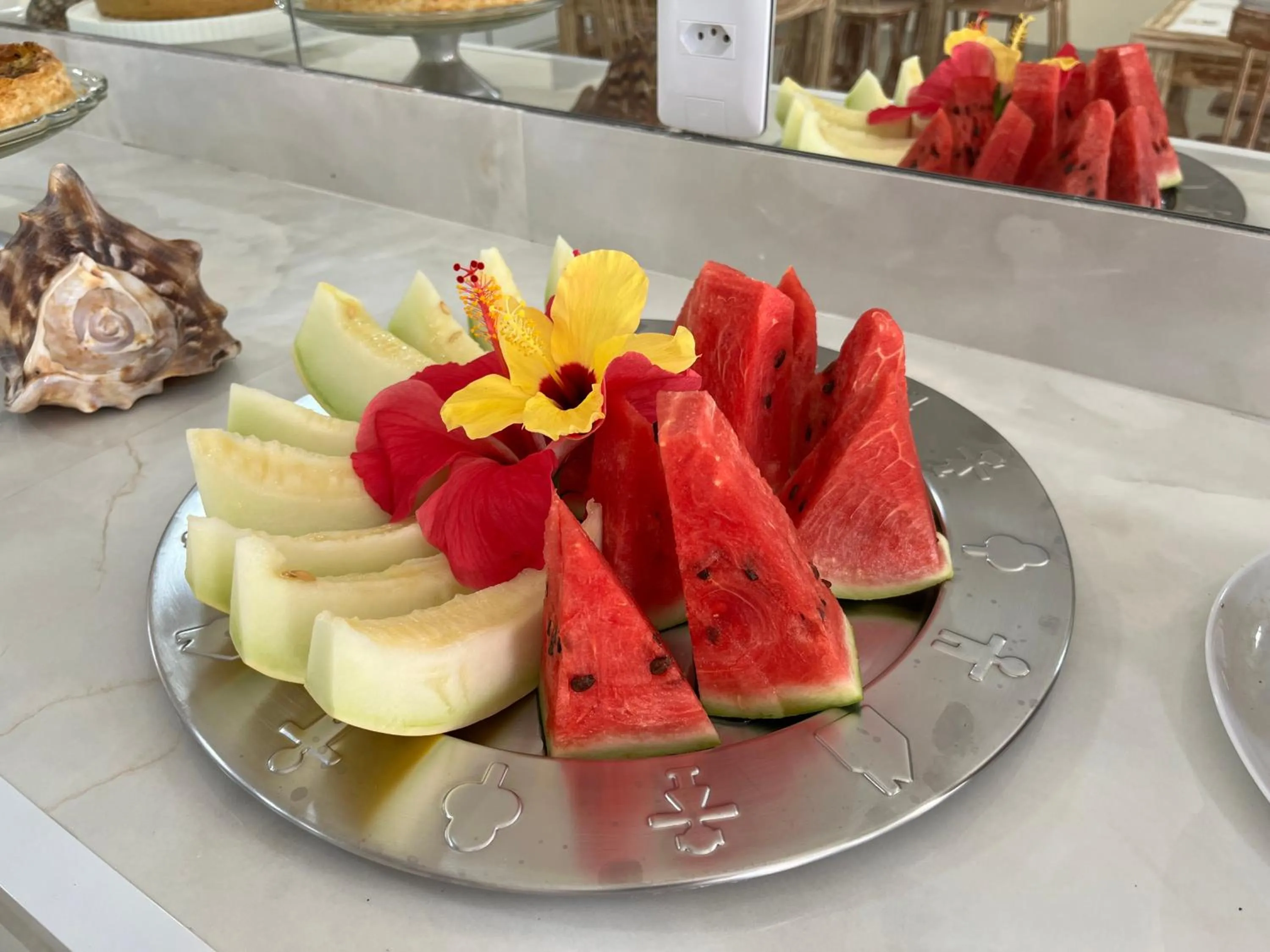 Breakfast in Pousada Donna Maraka