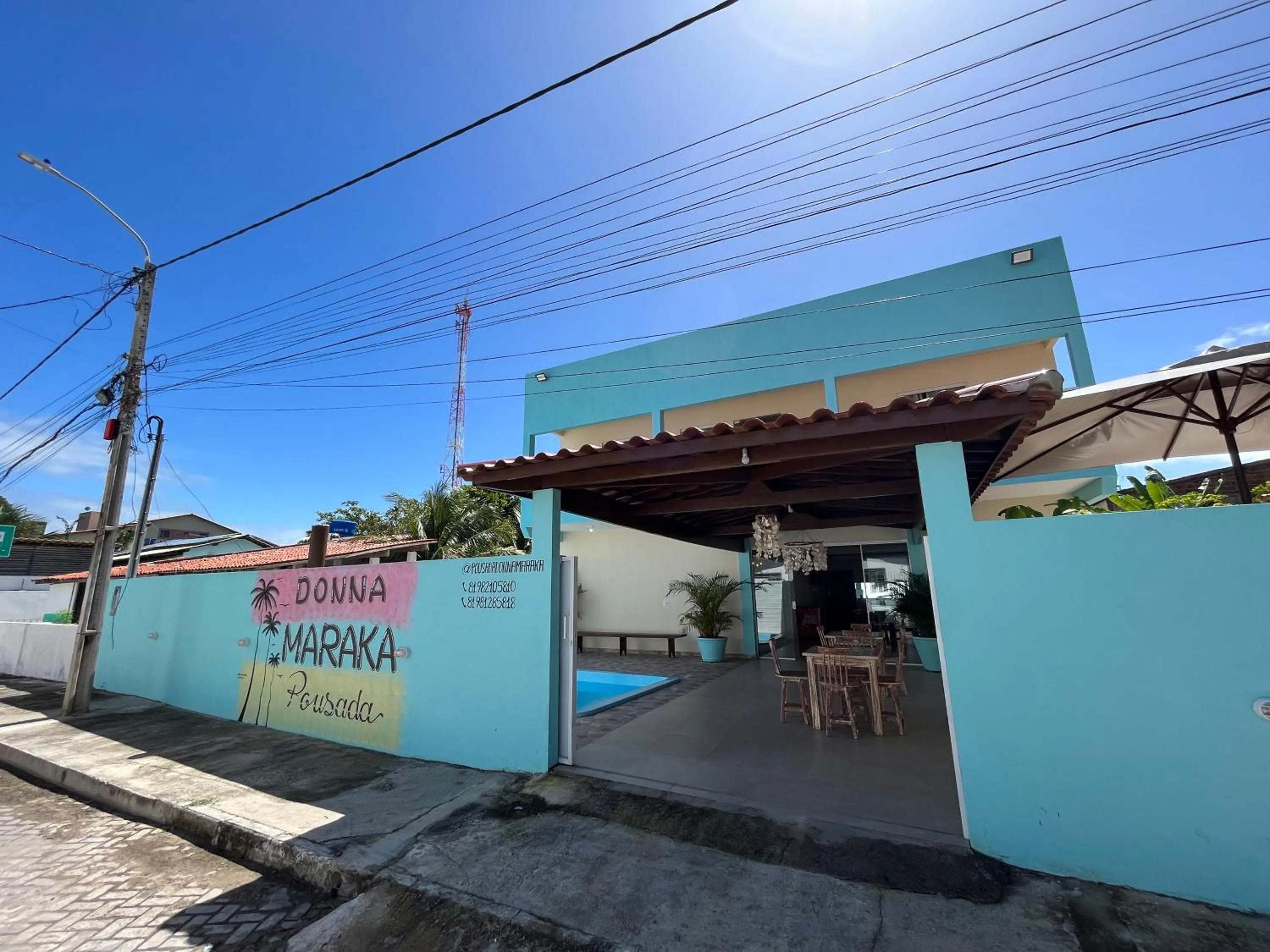 Property building in Pousada Donna Maraka