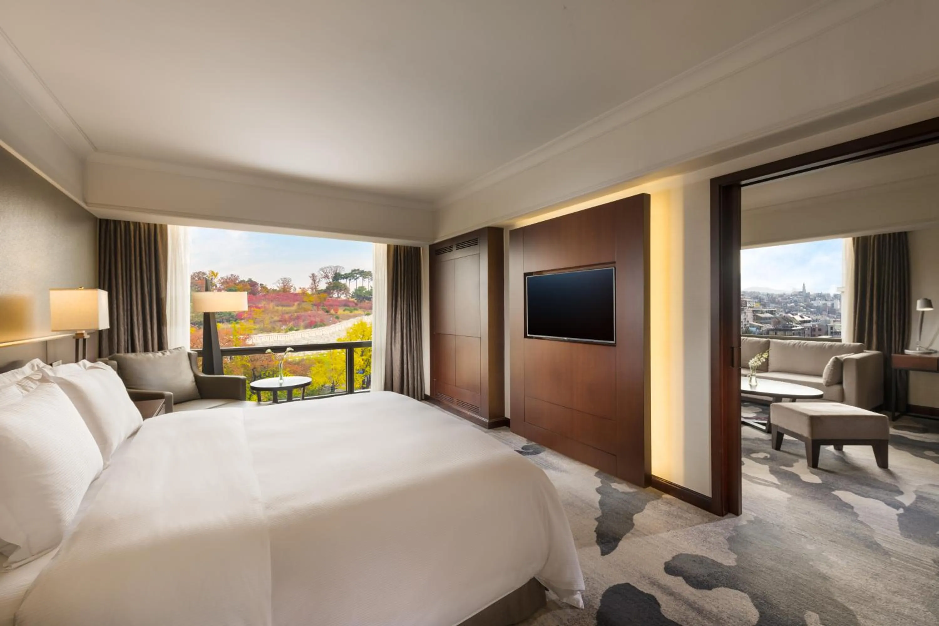 Living room in Millennium Hilton Seoul