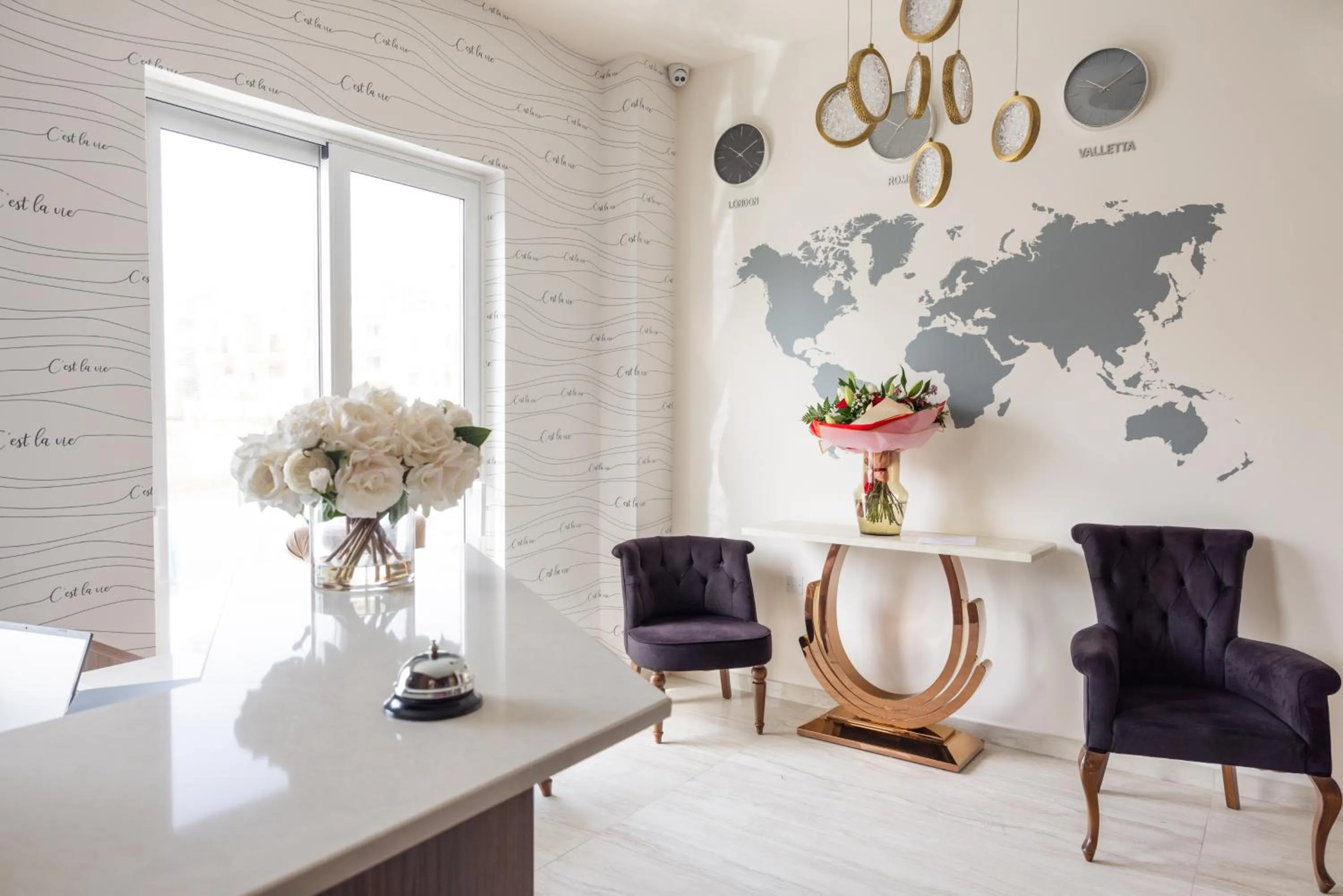 Seating area in C'est La Vie Boutik Swieqi