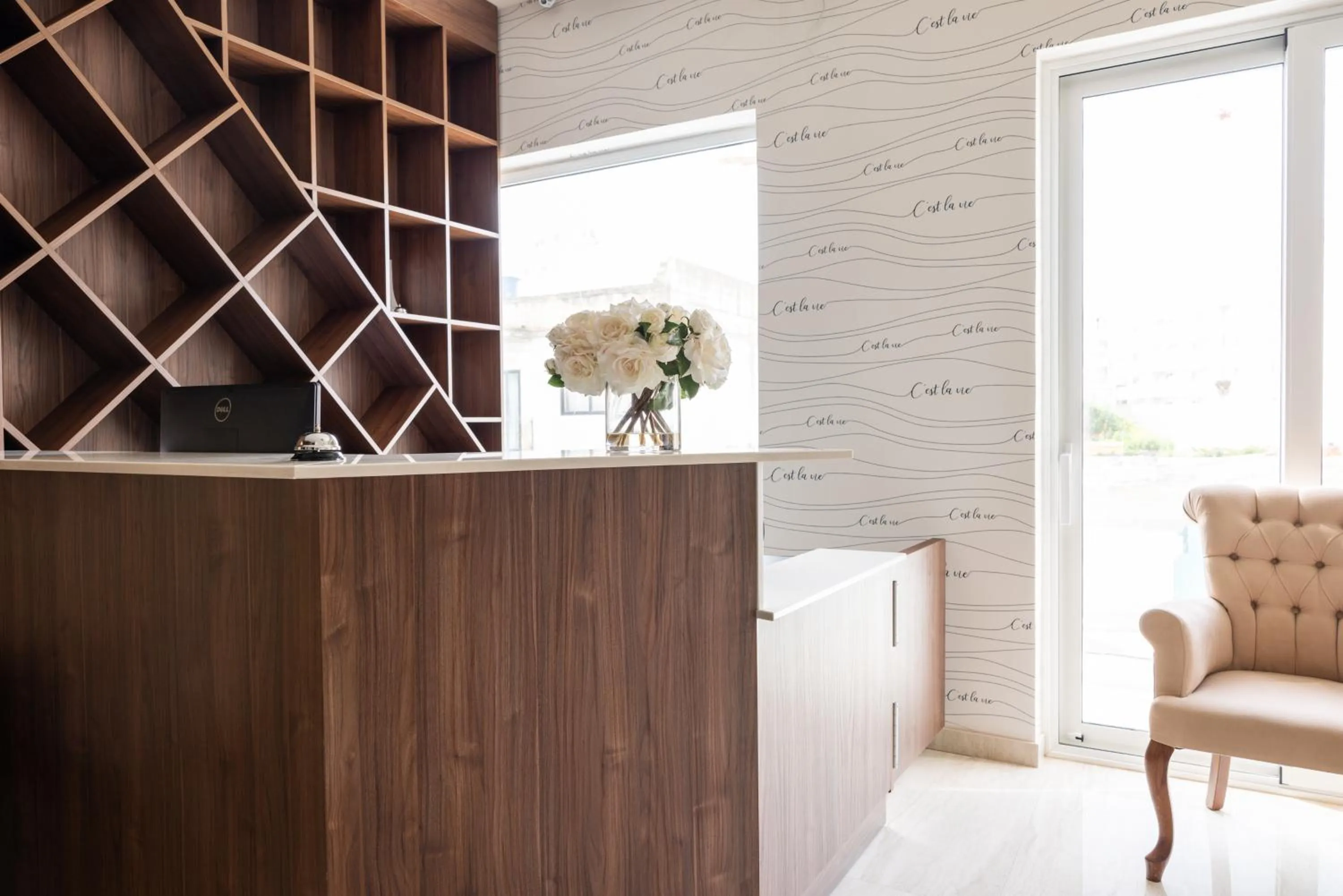 Seating area in C'est La Vie Boutik Swieqi