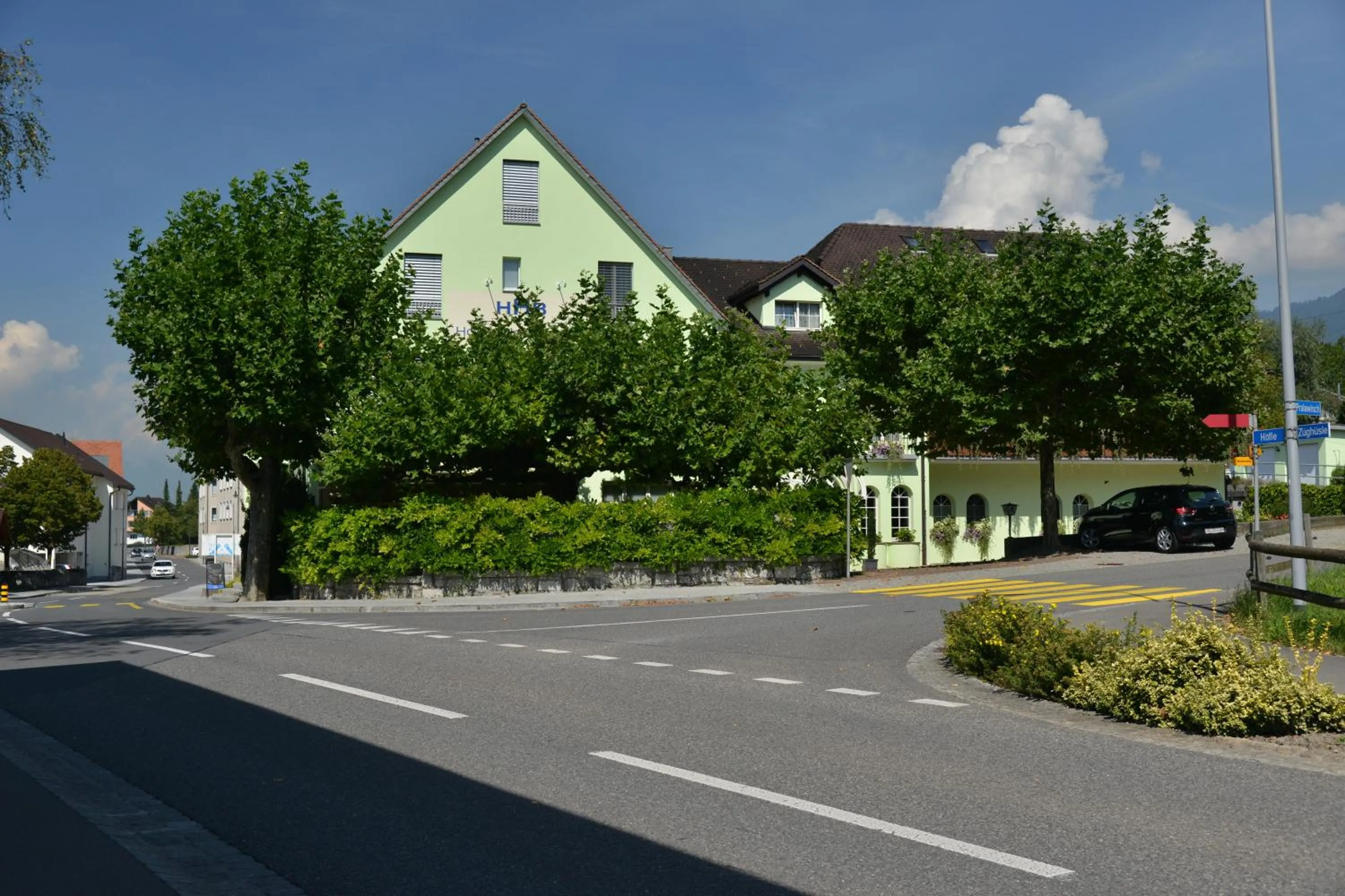Property building in Hotel Hofbalzers