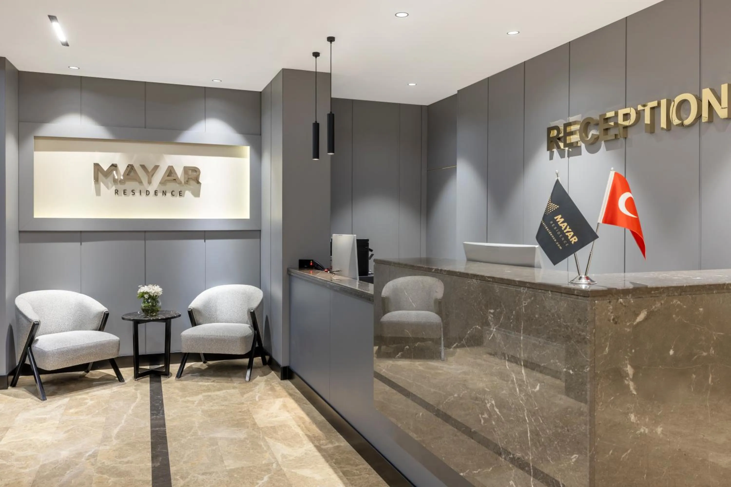 Lobby or reception in Mayar Residence Hotel