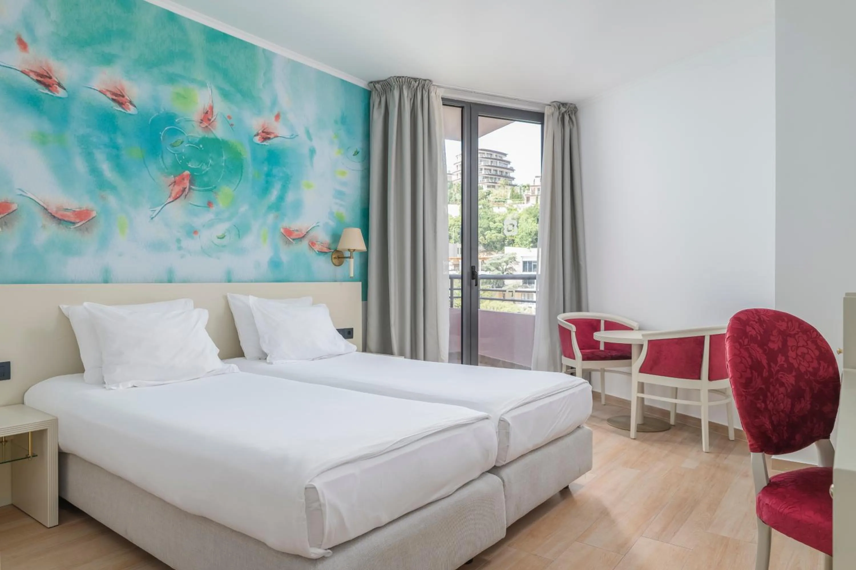 Bedroom, Bed in Iberostar Waves Bellevue All Inclusive