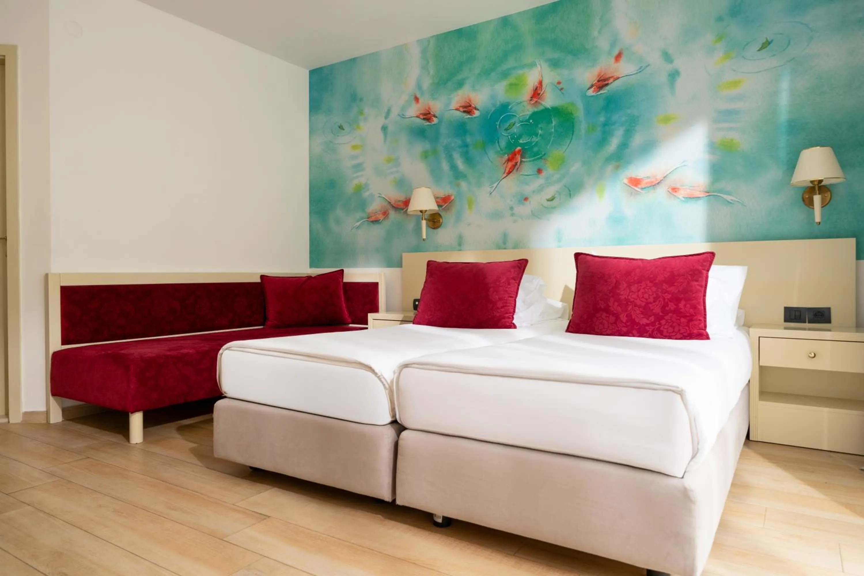 Bed in Iberostar Waves Bellevue All Inclusive