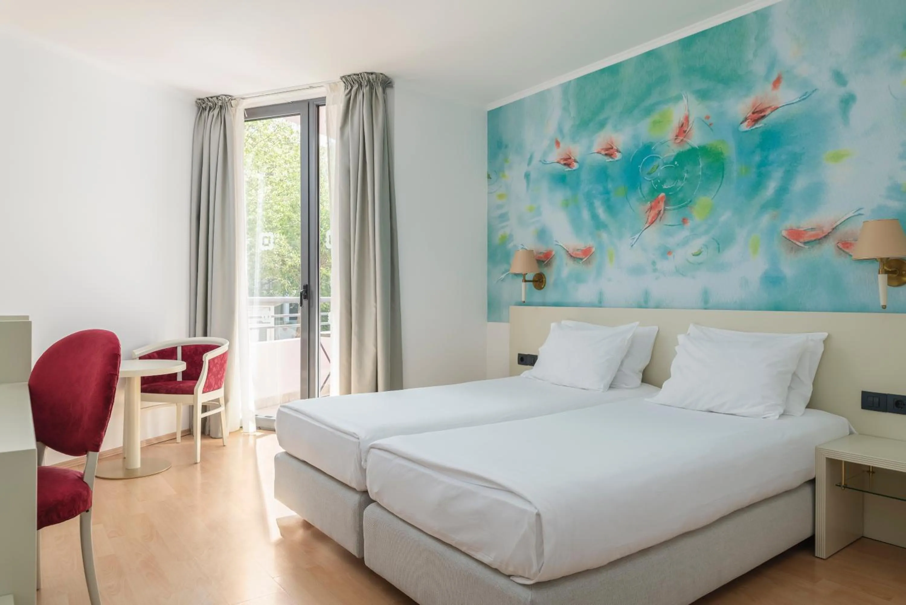 Bedroom, Bed in Iberostar Waves Bellevue All Inclusive