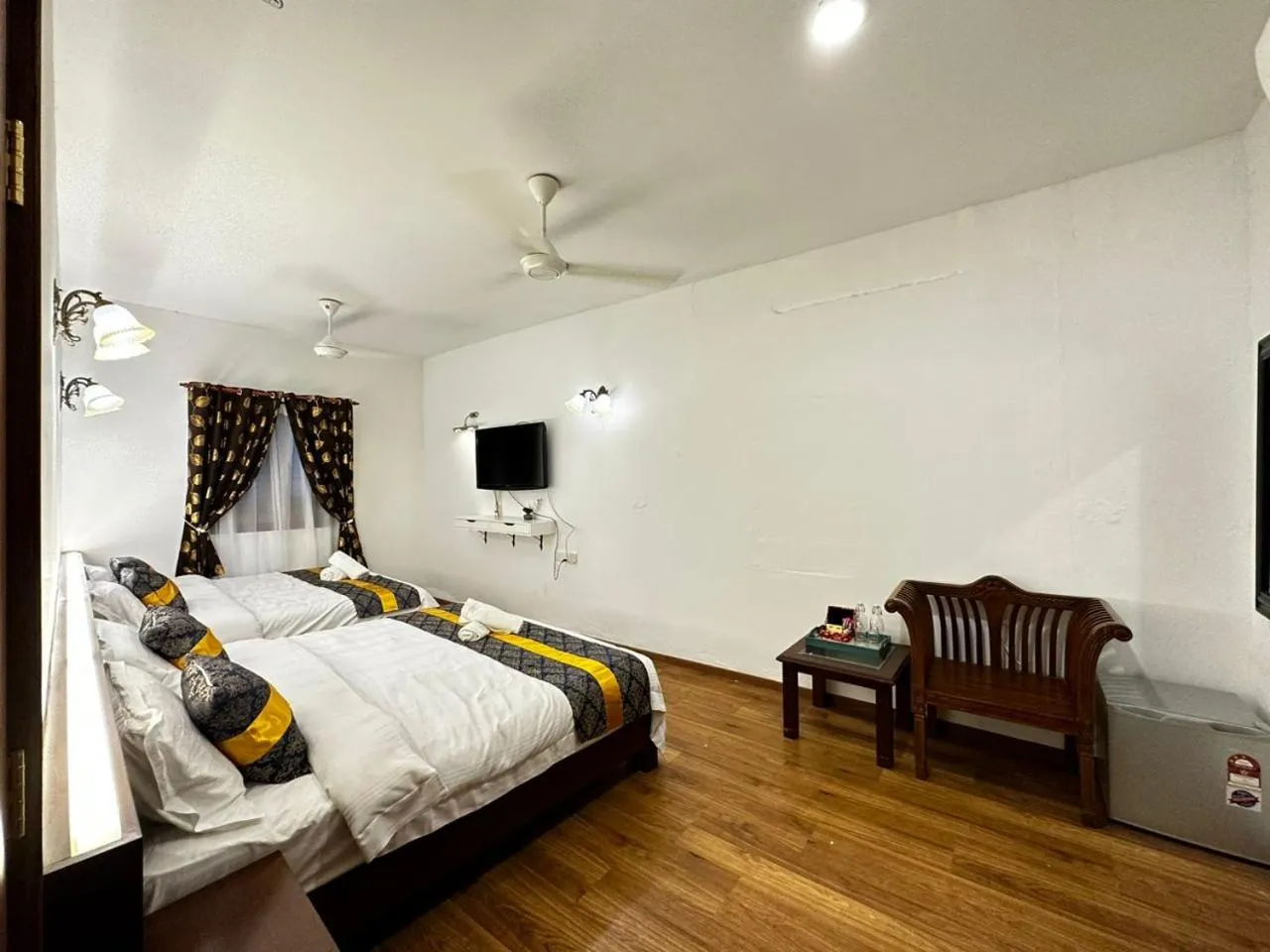 Bed in 19th Century Boutique Hotel