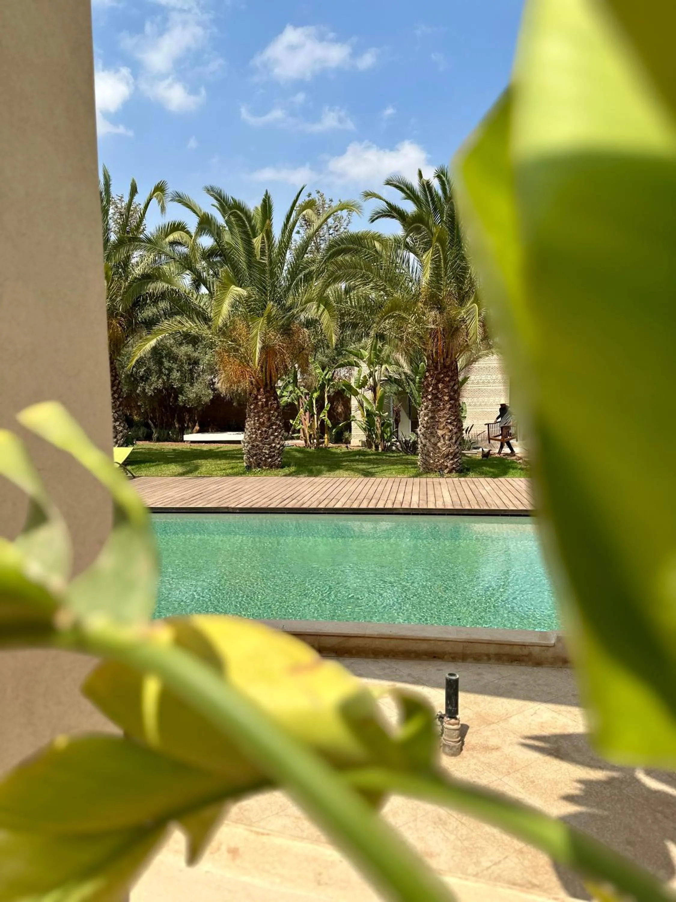 Pool view in Les Jardins de Kesali By La Siredrah