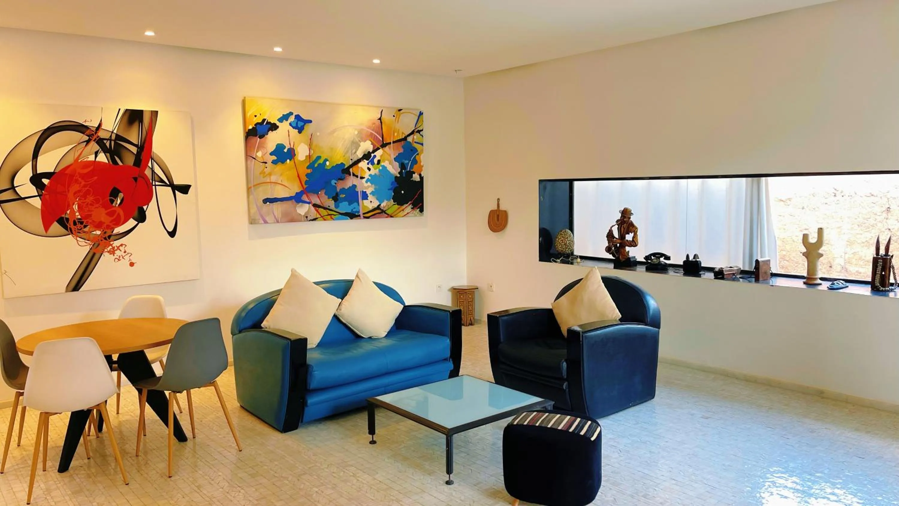 Living room in Les Jardins de Kesali By La Siredrah