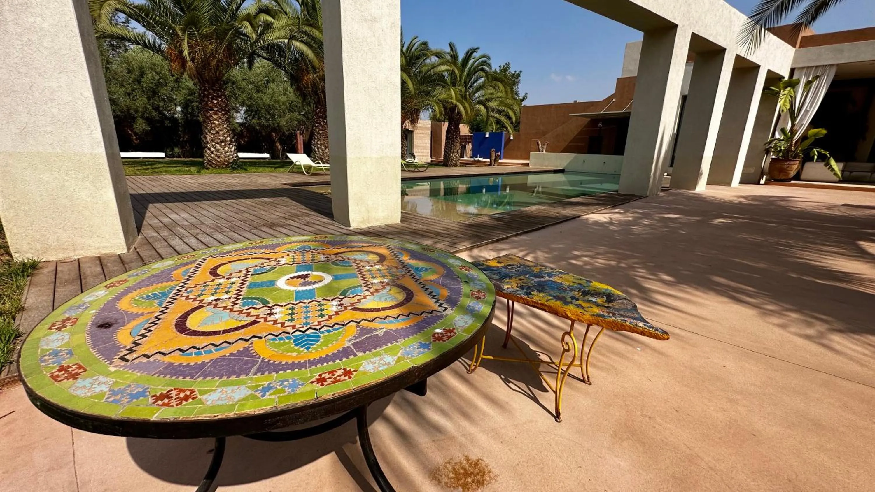 Decorative detail in Les Jardins de Kesali By La Siredrah