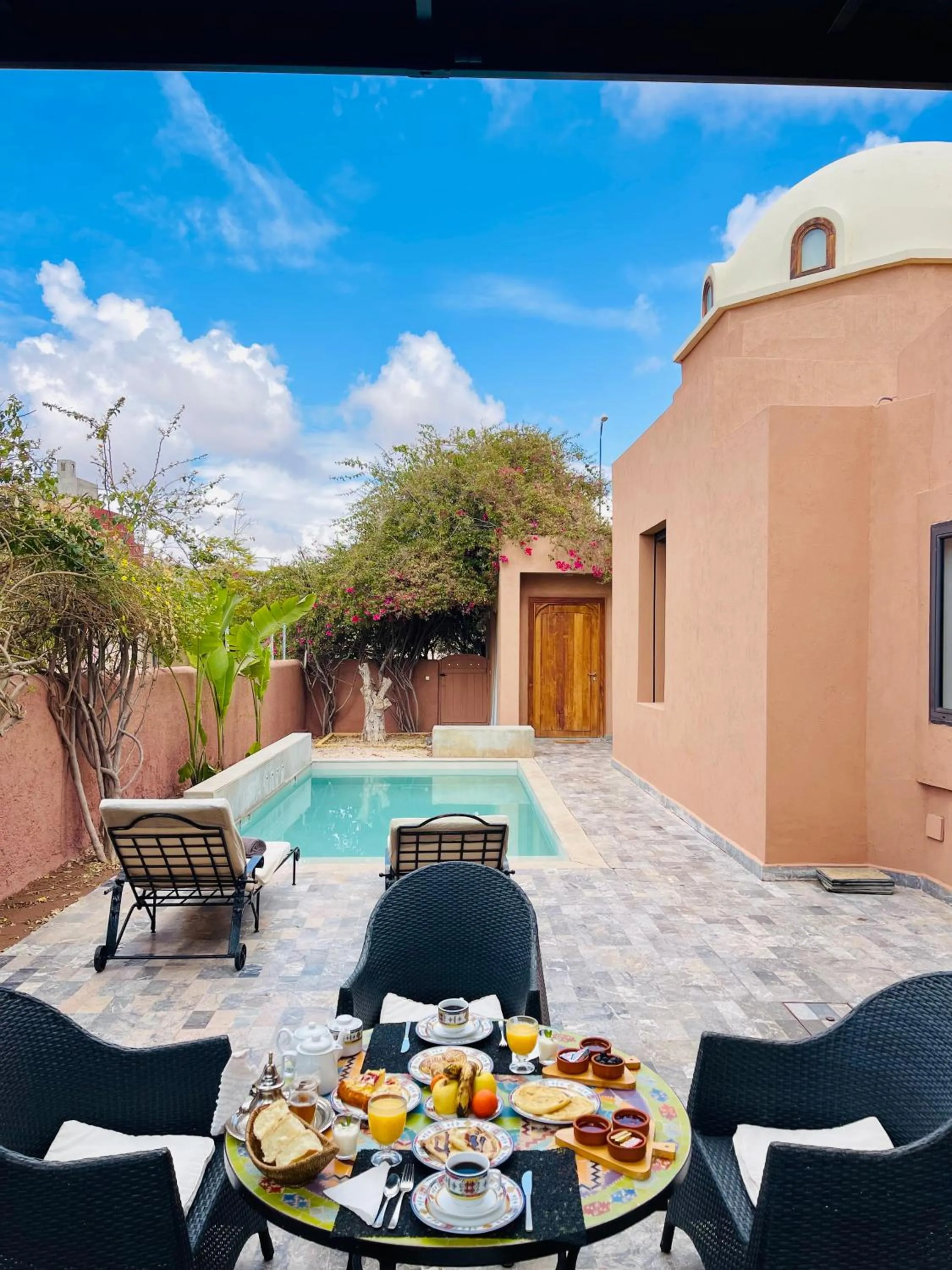 Swimming pool in Les Jardins de Kesali By La Siredrah