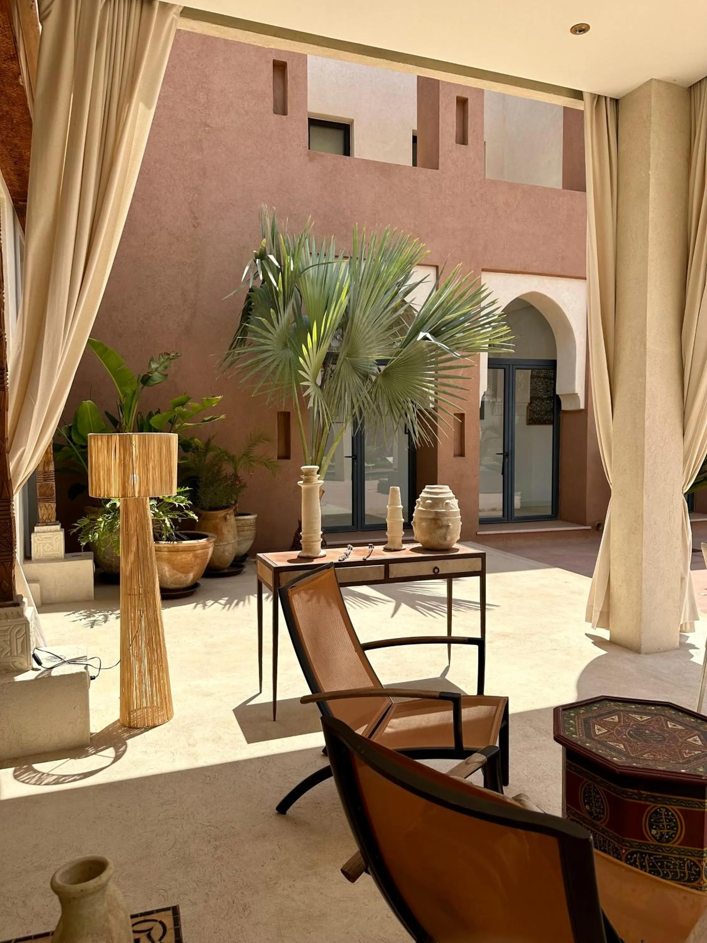 Decorative detail in Les Jardins de Kesali By La Siredrah