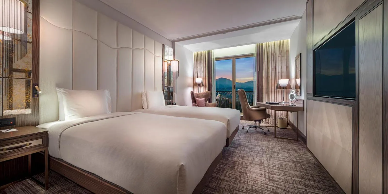 Bedroom, Bed in Hilton Podgorica Crna Gora